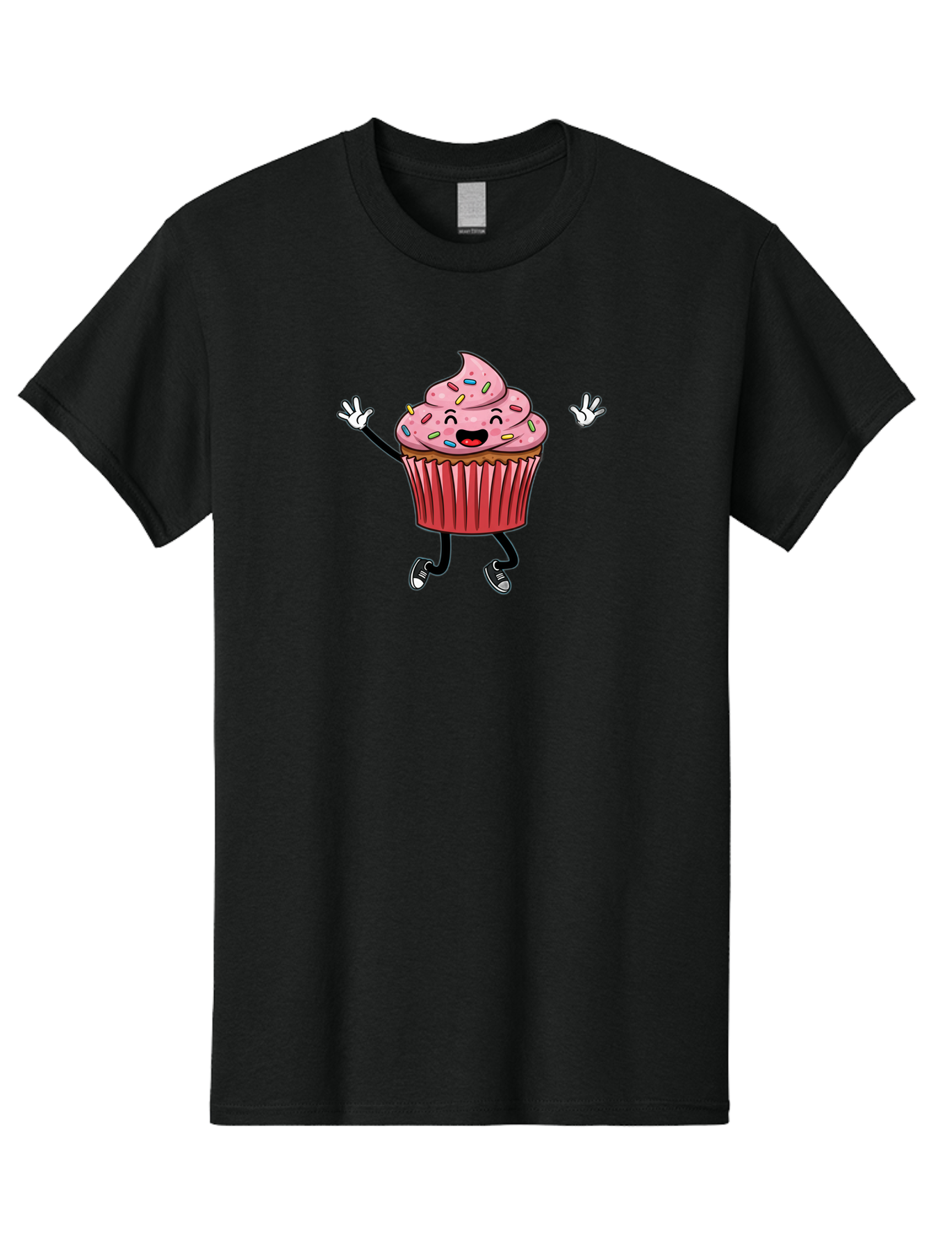 Frosted-Cupcake Men'S Graphic Tee, 100% Cotton, Comfortable Casual Summer Wear, Machine Washable, Vintage Camera, Old Camera, Antique Camera, Black Camera, Classic Photography, Photography Equipment, Nostalgic Device, Film Camera, Camera Art Bai011
