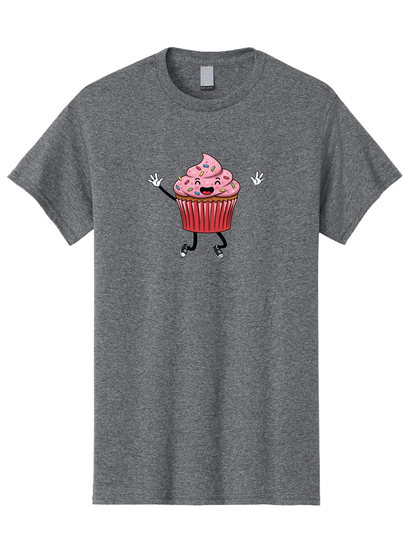 Frosted-Cupcake Men'S Graphic Tee, 100% Cotton, Comfortable Casual Summer Wear, Machine Washable, Vintage Camera, Old Camera, Antique Camera, Black Camera, Classic Photography, Photography Equipment, Nostalgic Device, Film Camera, Camera Art Bai011