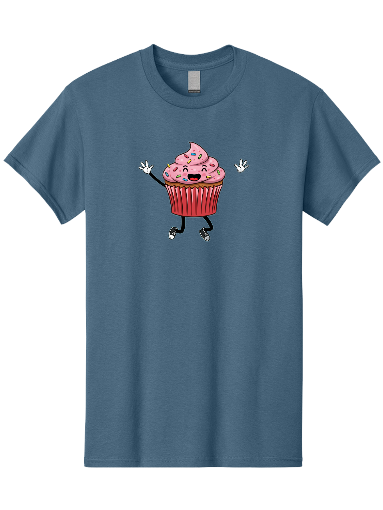 Frosted-Cupcake Men'S Graphic Tee, 100% Cotton, Comfortable Casual Summer Wear, Machine Washable, Vintage Camera, Old Camera, Antique Camera, Black Camera, Classic Photography, Photography Equipment, Nostalgic Device, Film Camera, Camera Art Bai011
