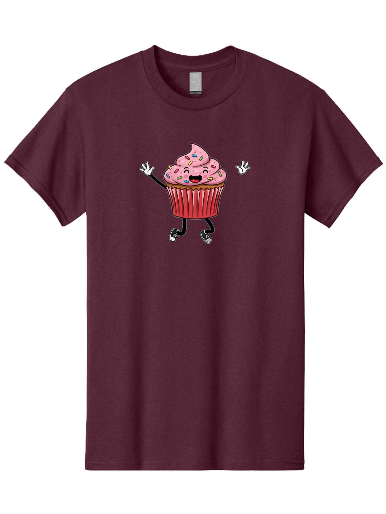Frosted-Cupcake Men'S Graphic Tee, 100% Cotton, Comfortable Casual Summer Wear, Machine Washable, Vintage Camera, Old Camera, Antique Camera, Black Camera, Classic Photography, Photography Equipment, Nostalgic Device, Film Camera, Camera Art Bai011