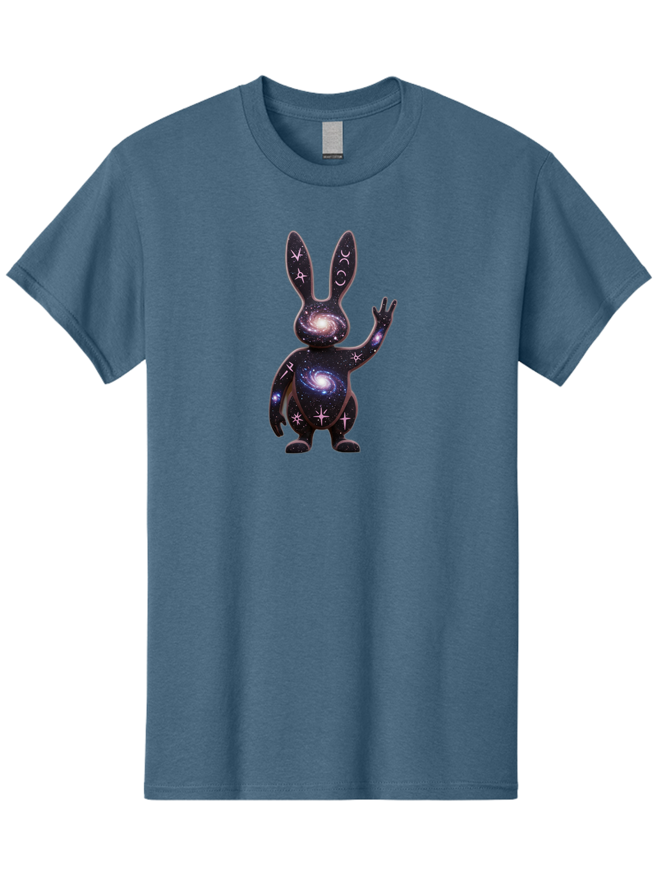Galaxy-Bunny-4 Men'S Graphic Tee, 100% Cotton, Comfortable Casual Summer Wear, Machine Washable, Vintage Camera, Old Camera, Antique Camera, Black Camera, Classic Photography, Photography Equipment, Nostalgic Device, Film Camera, Camera Art Bai016