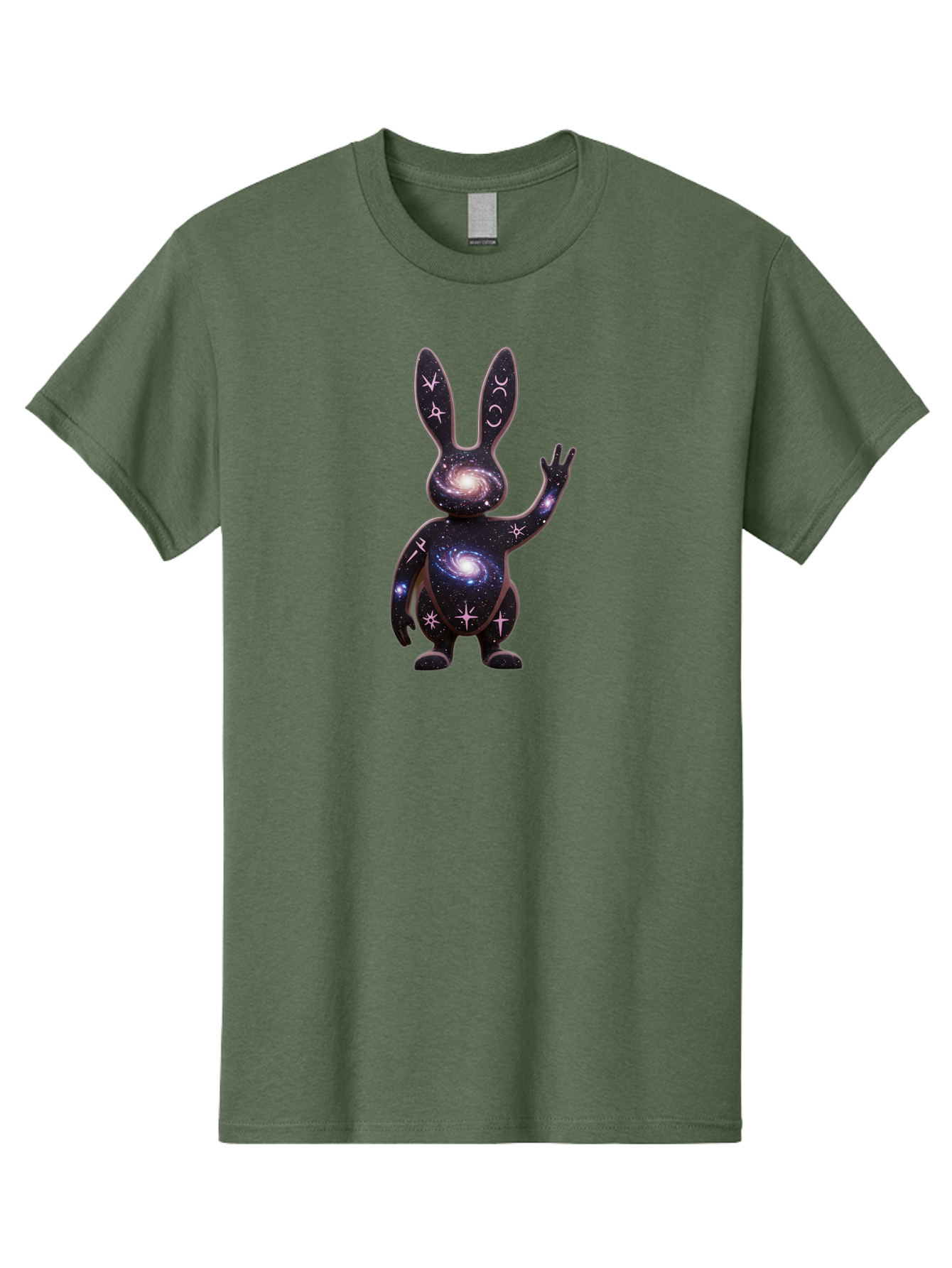 Galaxy-Bunny-4 Men'S Graphic Tee, 100% Cotton, Comfortable Casual Summer Wear, Machine Washable, Vintage Camera, Old Camera, Antique Camera, Black Camera, Classic Photography, Photography Equipment, Nostalgic Device, Film Camera, Camera Art Bai016
