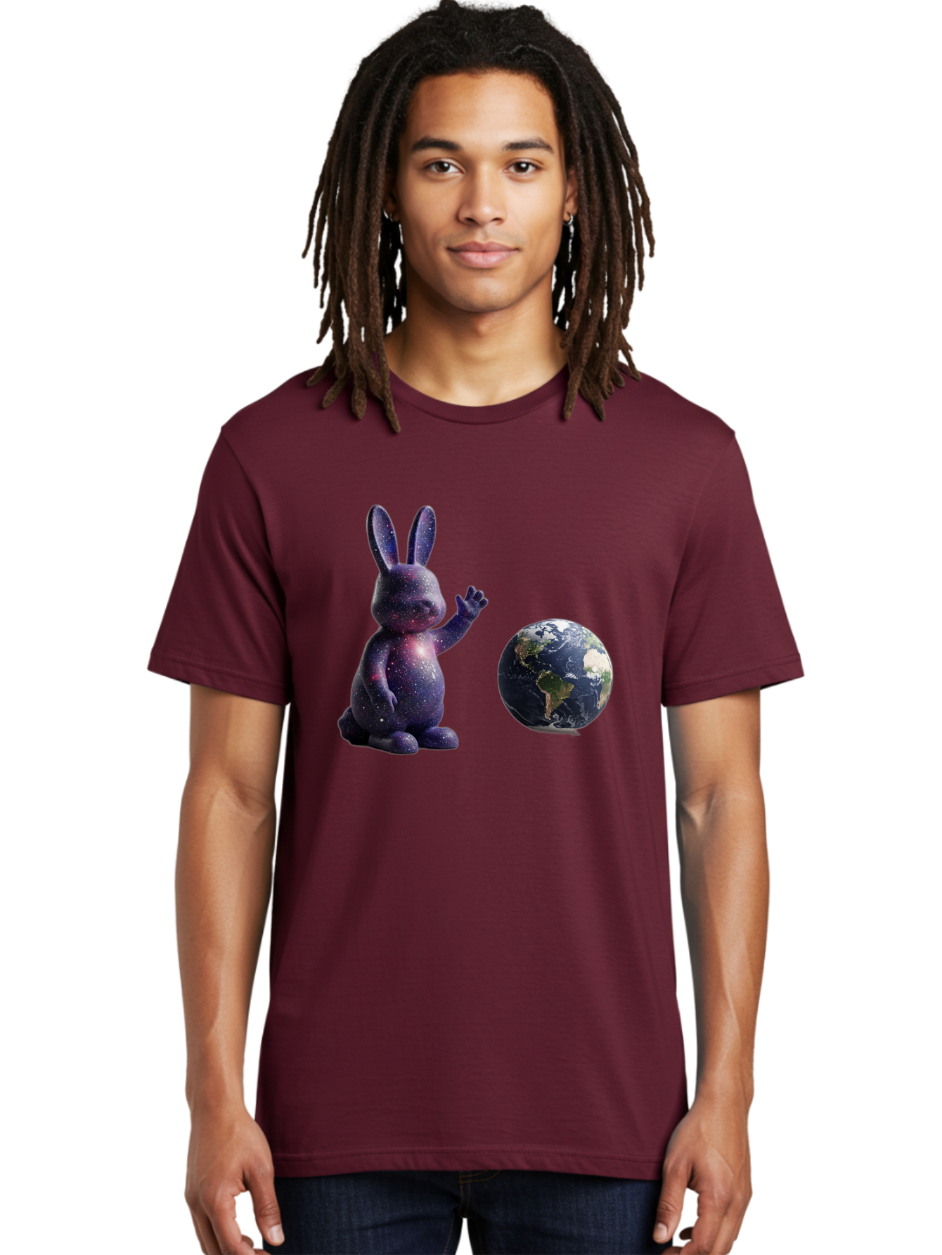 Galaxy-Bunny-6 Men'S Graphic Tee, 100% Cotton, Comfortable Casual Summer Wear, Machine Washable, Vintage Camera, Old Camera, Antique Camera, Black Camera, Classic Photography, Photography Equipment, Nostalgic Device, Film Camera, Camera Art Bai018