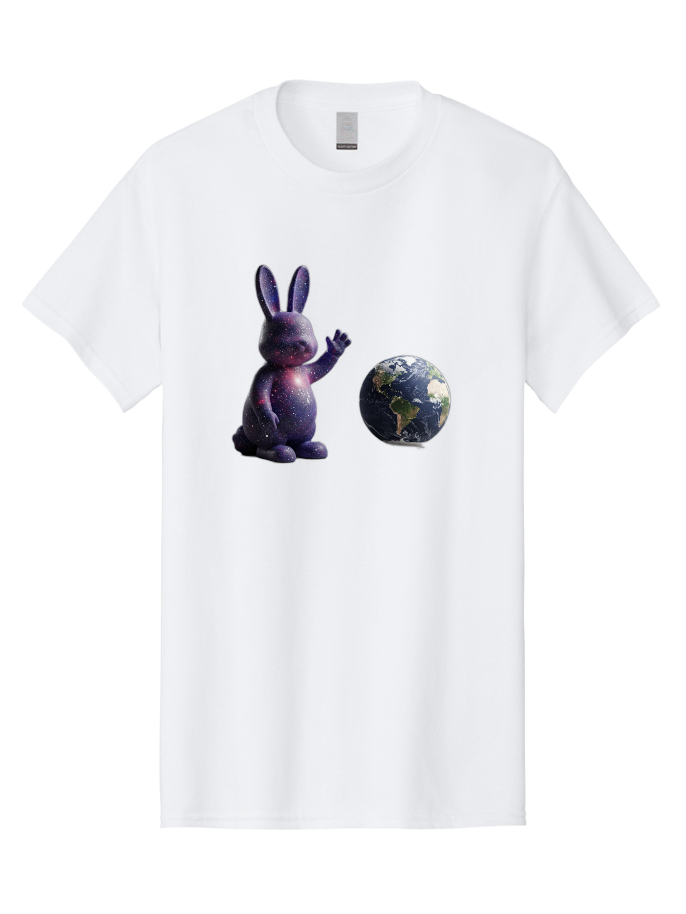 Galaxy-Bunny-6 Men'S Graphic Tee, 100% Cotton, Comfortable Casual Summer Wear, Machine Washable, Vintage Camera, Old Camera, Antique Camera, Black Camera, Classic Photography, Photography Equipment, Nostalgic Device, Film Camera, Camera Art Bai018