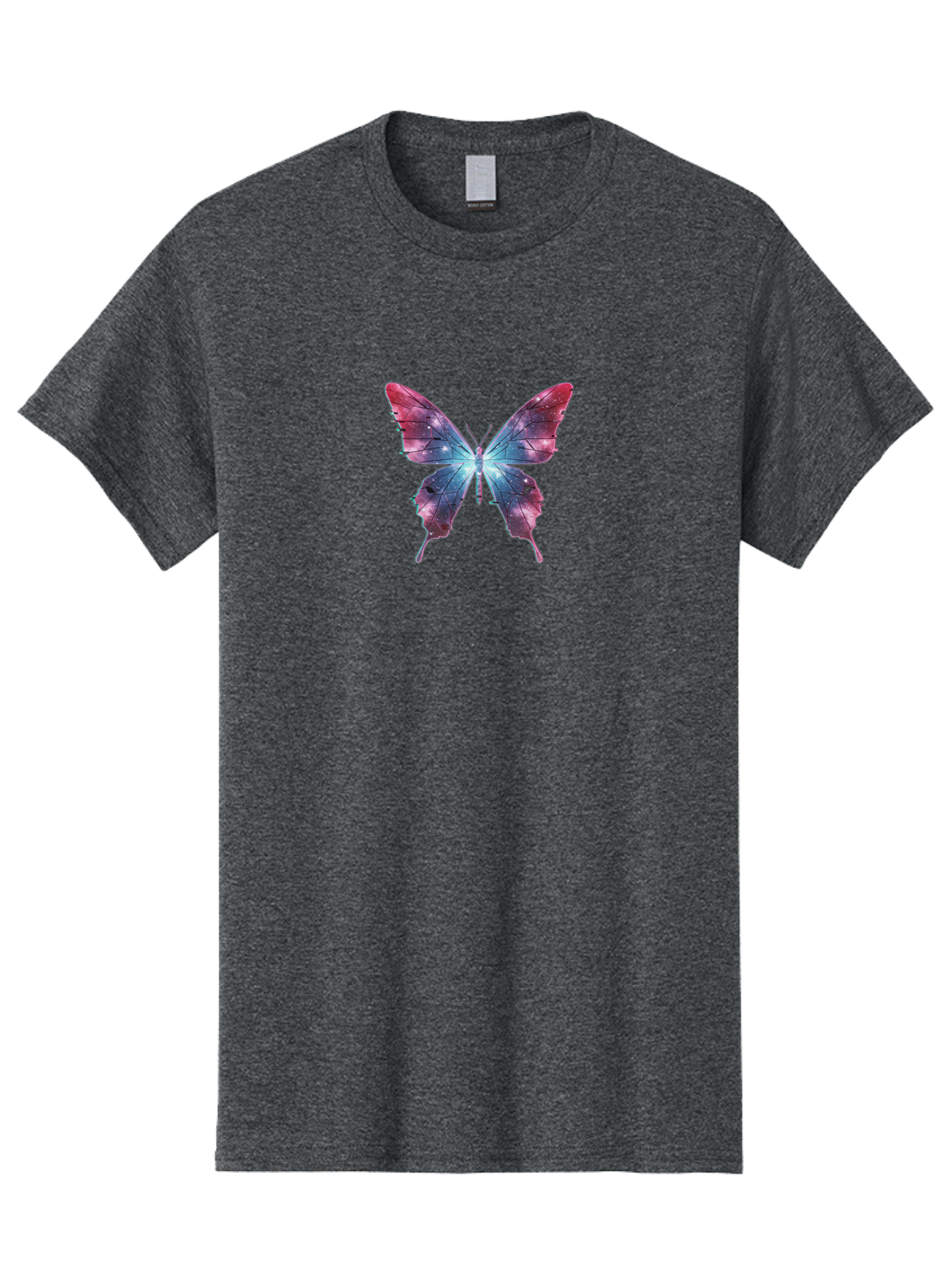 Galaxy-Butterfly Men'S Graphic Tee, 100% Cotton, Comfortable Casual Summer Wear, Machine Washable, Vintage Camera, Old Camera, Antique Camera, Black Camera, Classic Photography, Photography Equipment, Nostalgic Device, Film Camera, Camera Art Bai020