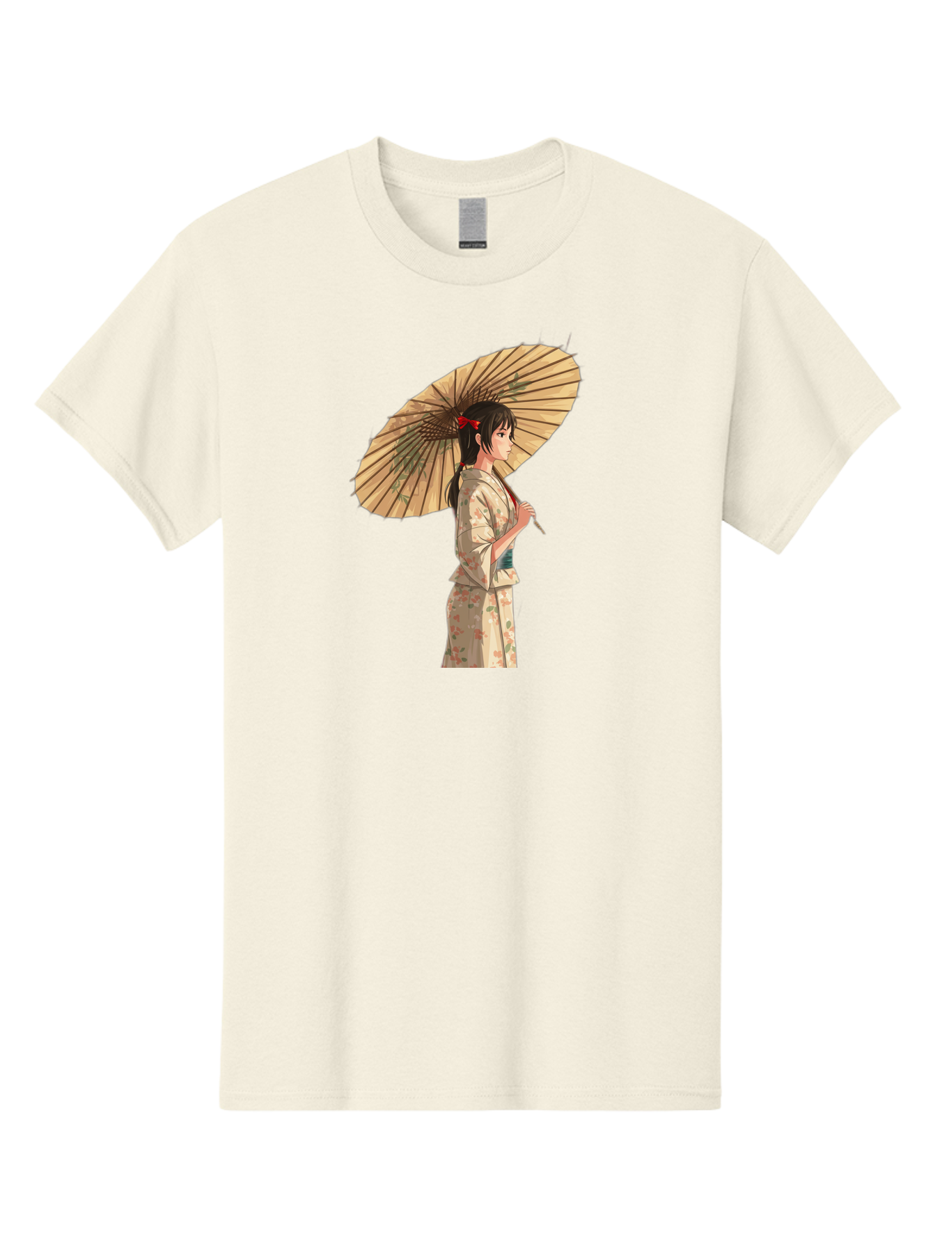 Geisha-With-Parasol Men'S Graphic Tee, 100% Cotton, Comfortable Casual Summer Wear, Machine Washable, Vintage Camera, Old Camera, Antique Camera, Black Camera, Classic Photography, Photography Equipment, Nostalgic Device, Film Camera, Bai023