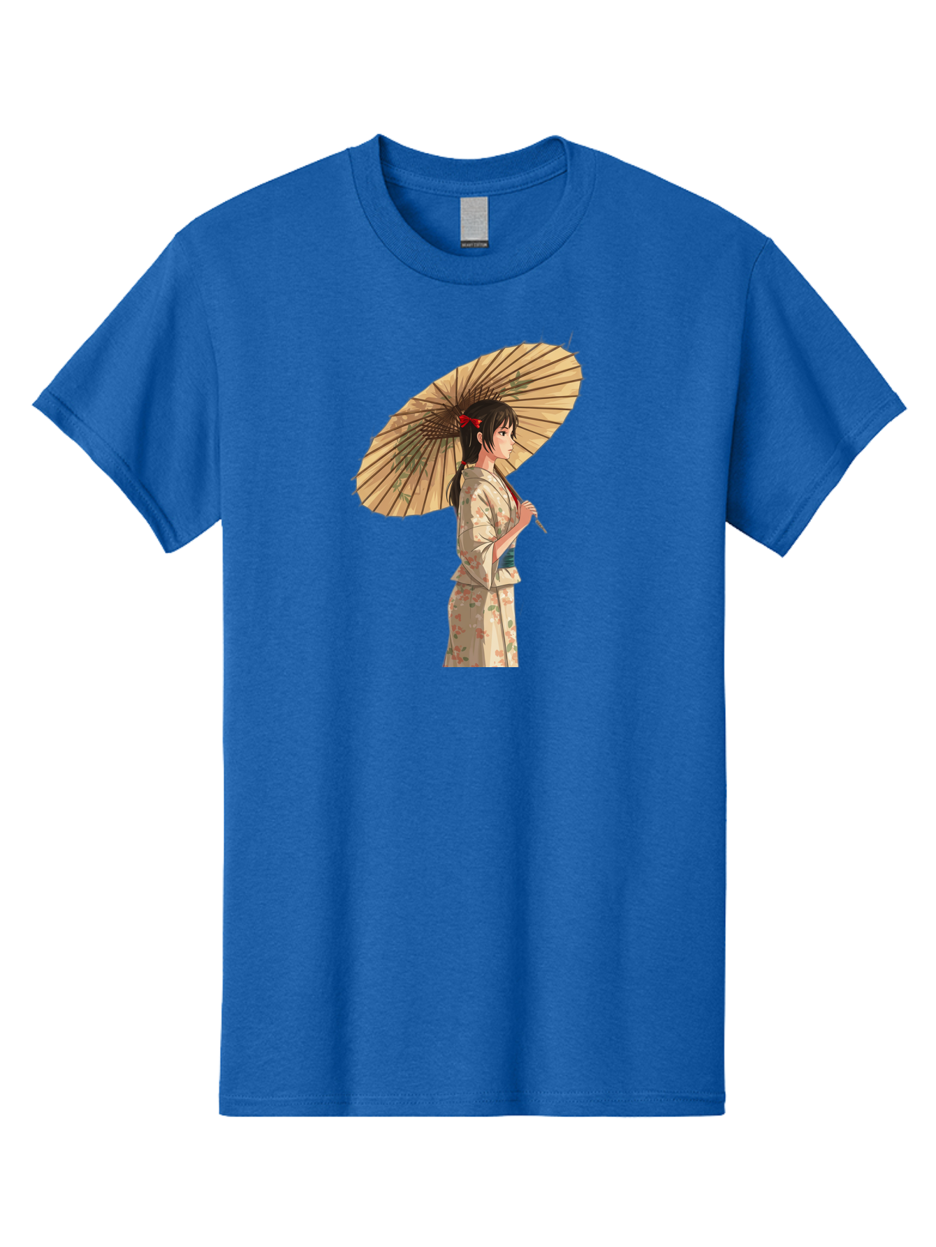 Geisha-With-Parasol Men'S Graphic Tee, 100% Cotton, Comfortable Casual Summer Wear, Machine Washable, Vintage Camera, Old Camera, Antique Camera, Black Camera, Classic Photography, Photography Equipment, Nostalgic Device, Film Camera, Bai023