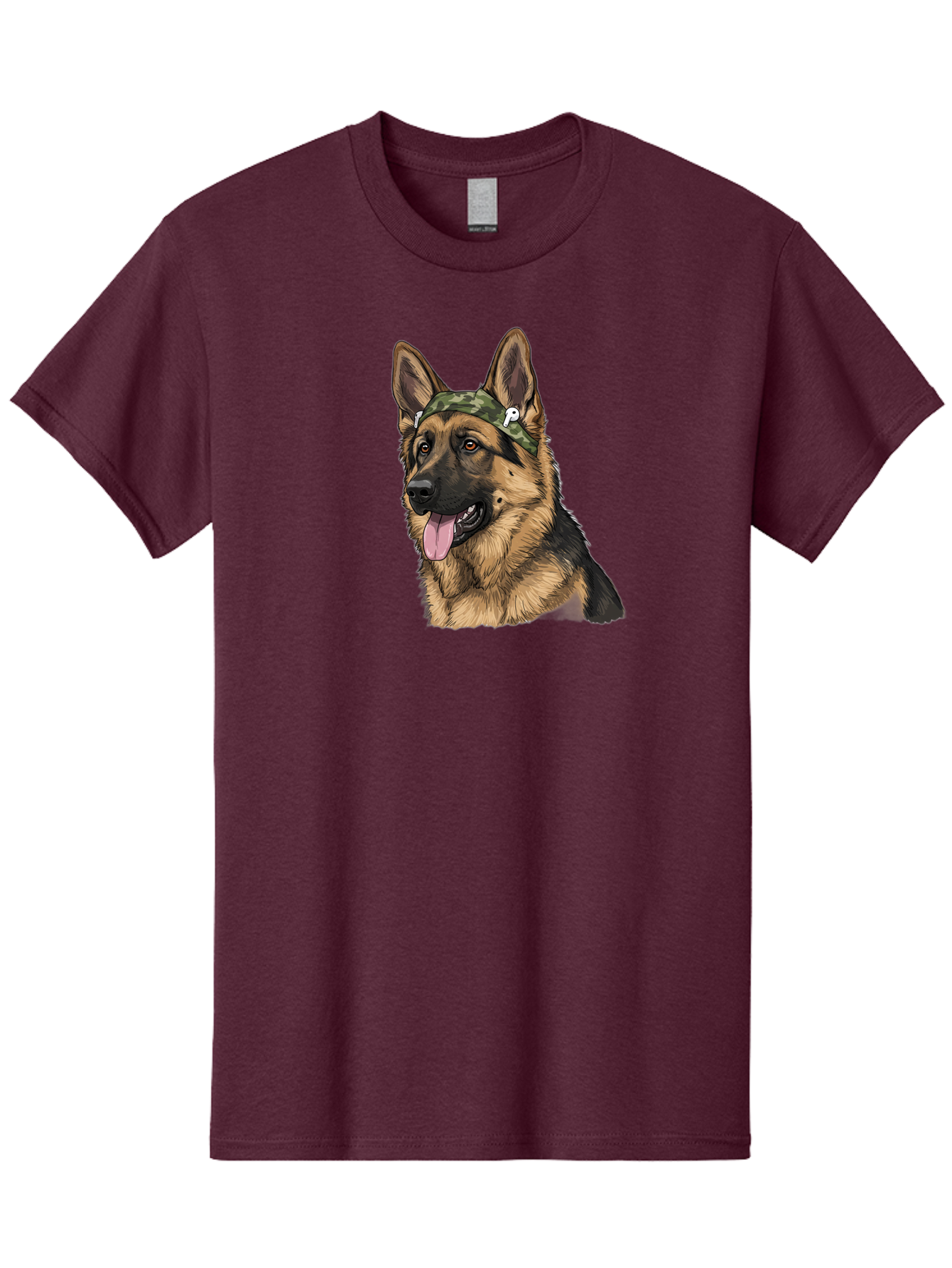 German-Shepherd Men'S Graphic Tee, 100% Cotton, Comfortable Casual Summer Wear, Machine Washable, Vintage Camera, Old Camera, Antique Camera, Black Camera, Classic Photography, Photography Equipment, Nostalgic Device, Film Camera, Camera Art Bai024