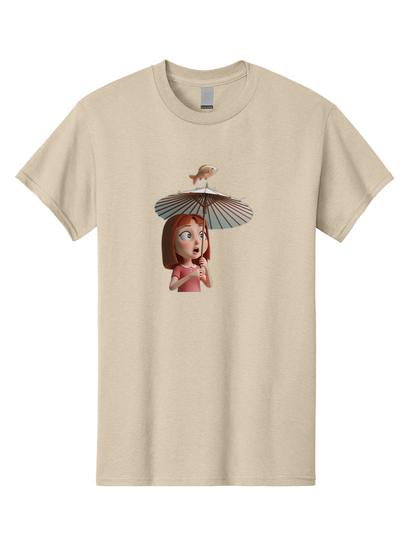 Girl-With-Umbrella-And-Fish Men'S Graphic Tee, 100% Cotton, Comfortable Casual Summer Wear, Machine Washable, Vintage Camera, Old Camera, Antique Camera, Black Camera, Classic Photography, Photography Equipment, Nostalgic Device, Film Camera, Bai039