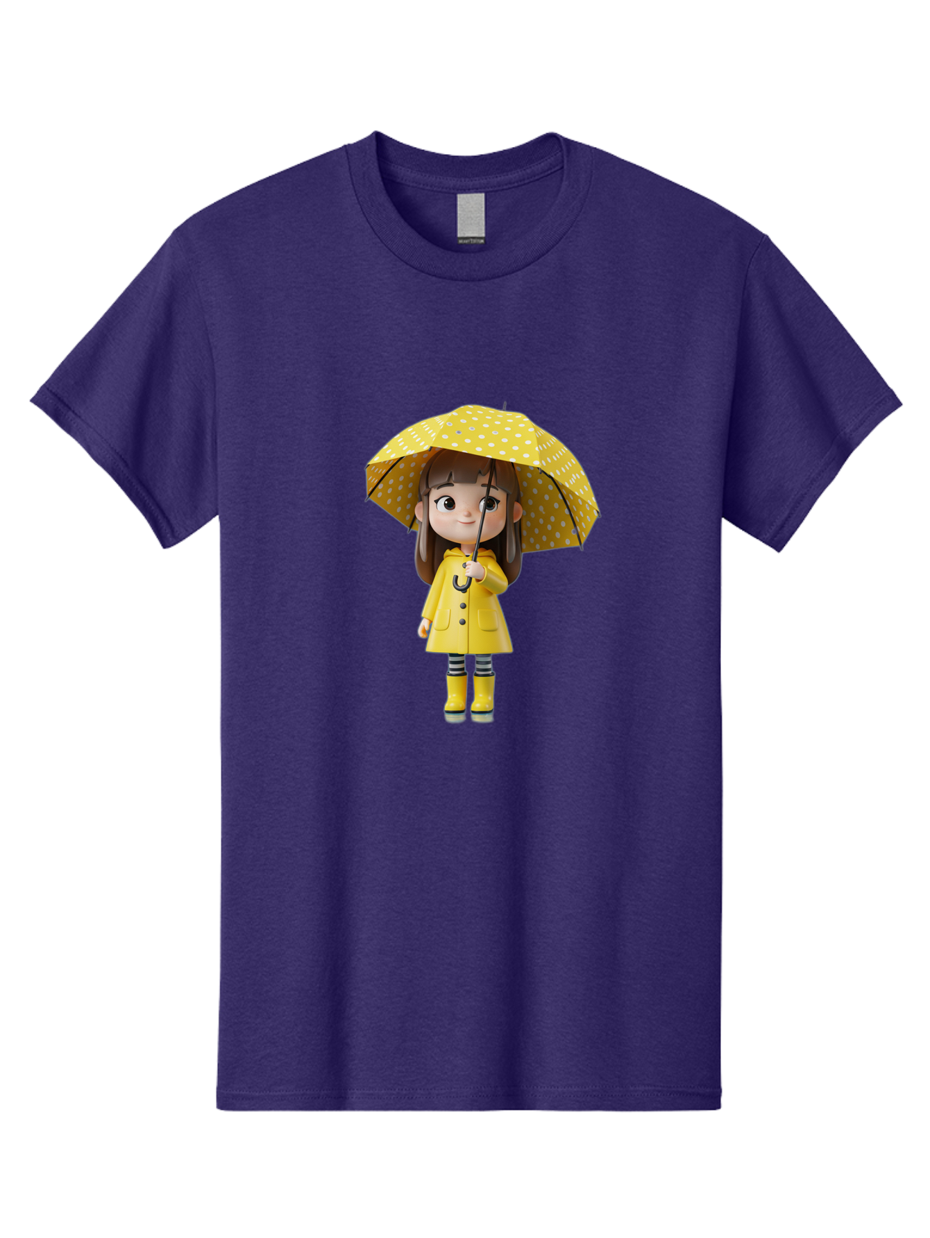 Girl-With-Yellow-Raincoat-And-Umbrella Men'S Graphic Tee, 100% Cotton, Comfortable Casual Summer Wear, Machine Washable, Vintage Camera, Old Camera, Antique Camera, Black Camera, Classic Photography, Photography Equipment, Nostalgic Device, Bai041