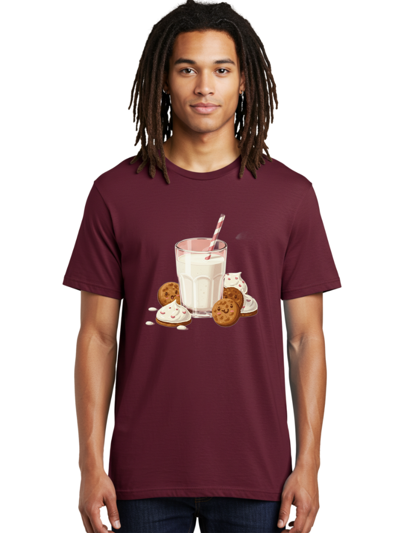 Glass-Of-Milk-With-Cookies Men'S Graphic Tee, 100% Cotton, Comfortable Casual Summer Wear, Machine Washable, Vintage Camera, Old Camera, Antique Camera, Black Camera, Classic Photography, Photography Equipment, Nostalgic Device, Film Camera, Bai042