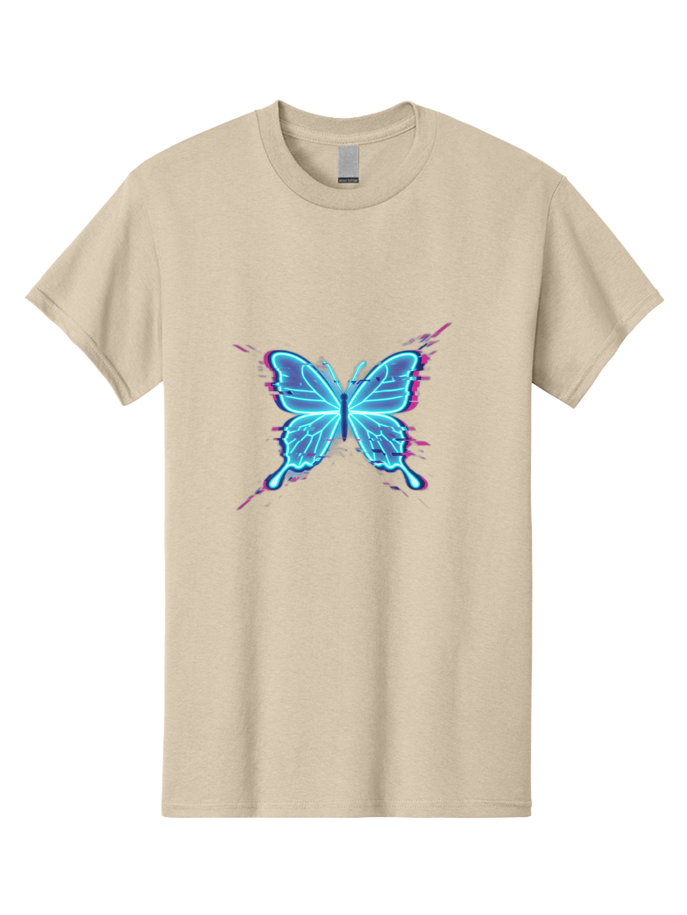 Glowing-Butterfly-1 Men'S Graphic Tee, 100% Cotton, Comfortable Casual Summer Wear, Machine Washable, Vintage Camera, Old Camera, Antique Camera, Black Camera, Classic Photography, Photography Equipment, Nostalgic Device, Film Camera, Bai046