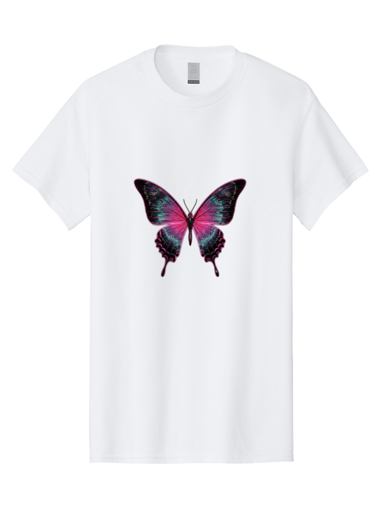 Glowing-Butterfly-2 Men'S Graphic Tee, 100% Cotton, Comfortable Casual Summer Wear, Machine Washable, Vintage Camera, Old Camera, Antique Camera, Black Camera, Classic Photography, Photography Equipment, Nostalgic Device, Film Camera, Bai047