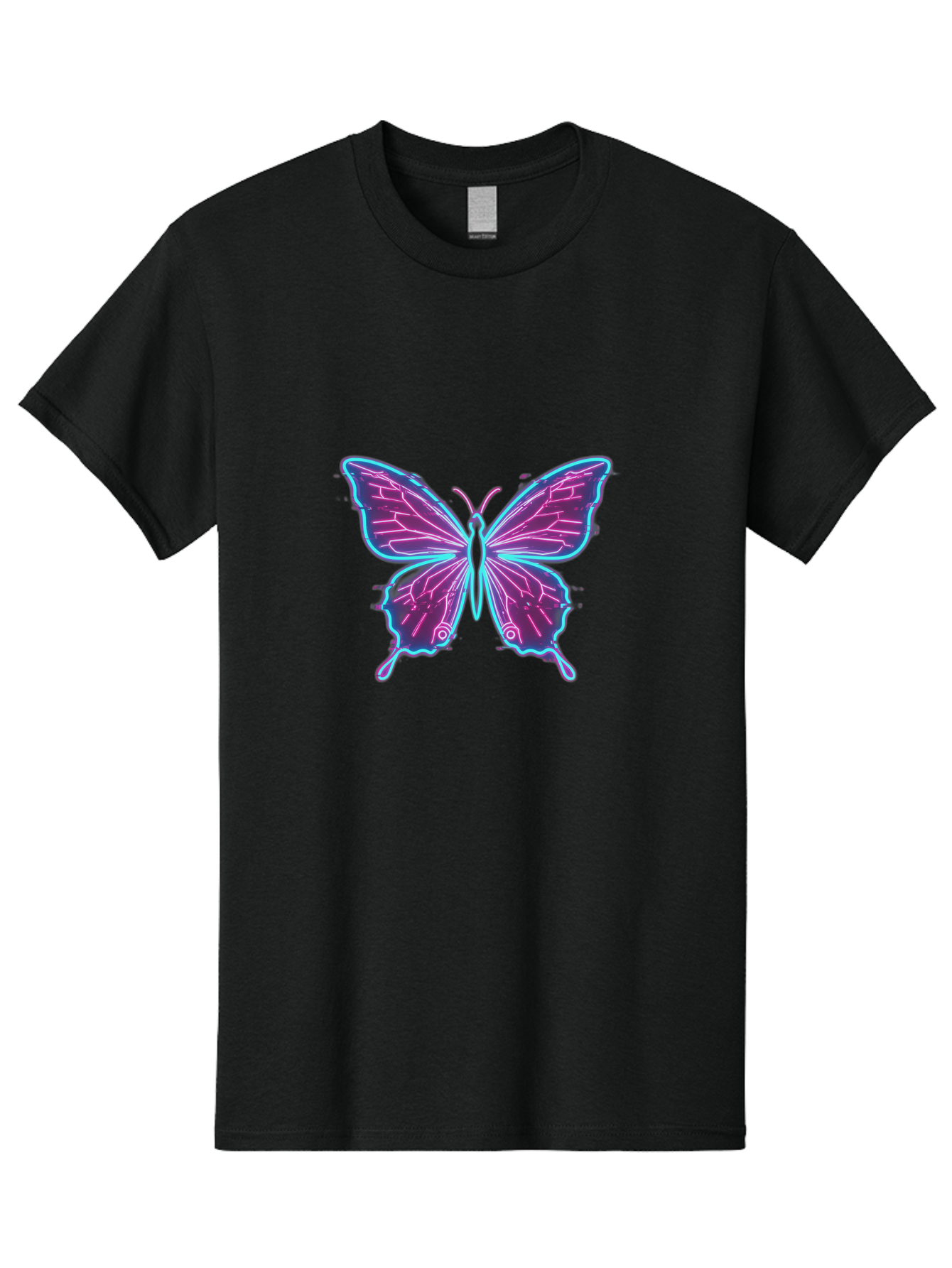 Glowing-Butterfly Men'S Graphic Tee, 100% Cotton, Comfortable Casual Summer Wear, Machine Washable, Vintage Camera, Old Camera, Antique Camera, Black Camera, Classic Photography, Photography Equipment, Nostalgic Device, Film Camera, Camera Art Bai048