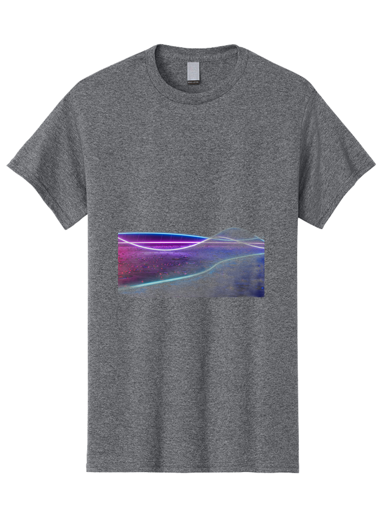 Glowing-Landscape Men'S Graphic Tee, 100% Cotton, Comfortable Casual Summer Wear, Machine Washable, Vintage Camera, Old Camera, Antique Camera, Black Camera, Classic Photography, Photography Equipment, Nostalgic Device, Film Camera, Camera Art Bai051