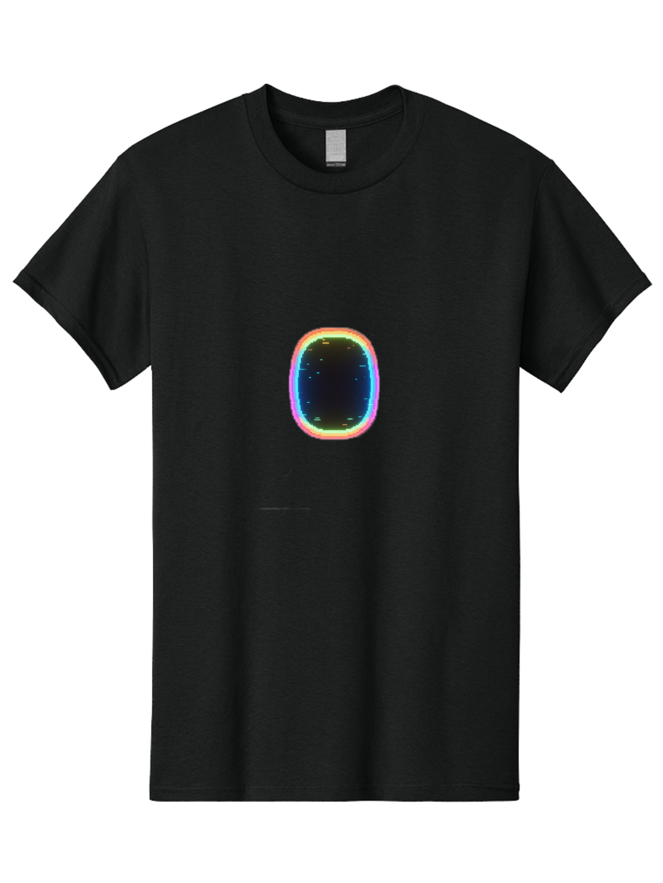 Glowing-Oval-1 Men'S Graphic Tee, 100% Cotton, Comfortable Casual Summer Wear, Machine Washable, Vintage Camera, Old Camera, Antique Camera, Black Camera, Classic Photography, Photography Equipment, Nostalgic Device, Film Camera, Camera Art Bai052