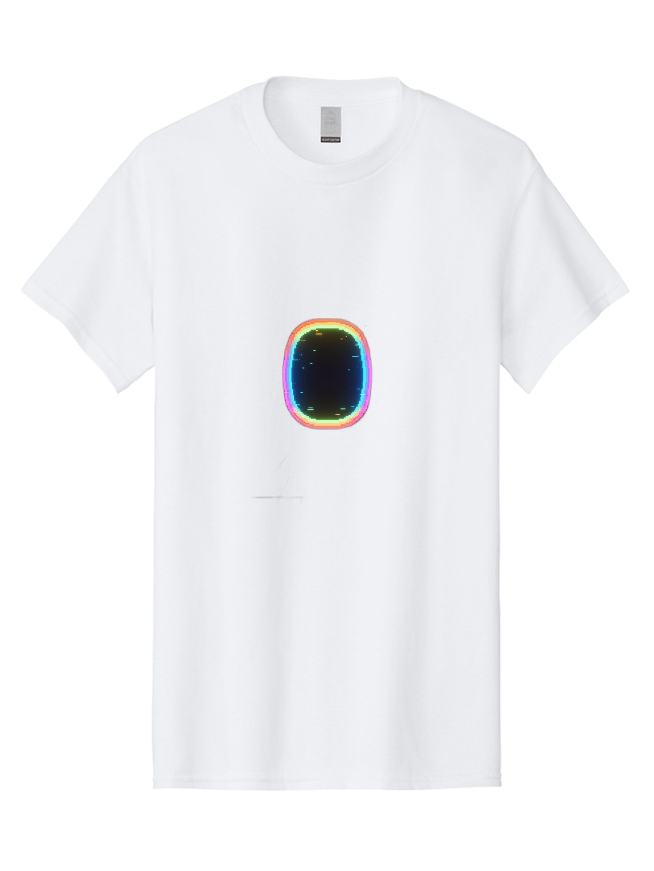 Glowing-Oval-1 Men'S Graphic Tee, 100% Cotton, Comfortable Casual Summer Wear, Machine Washable, Vintage Camera, Old Camera, Antique Camera, Black Camera, Classic Photography, Photography Equipment, Nostalgic Device, Film Camera, Camera Art Bai052