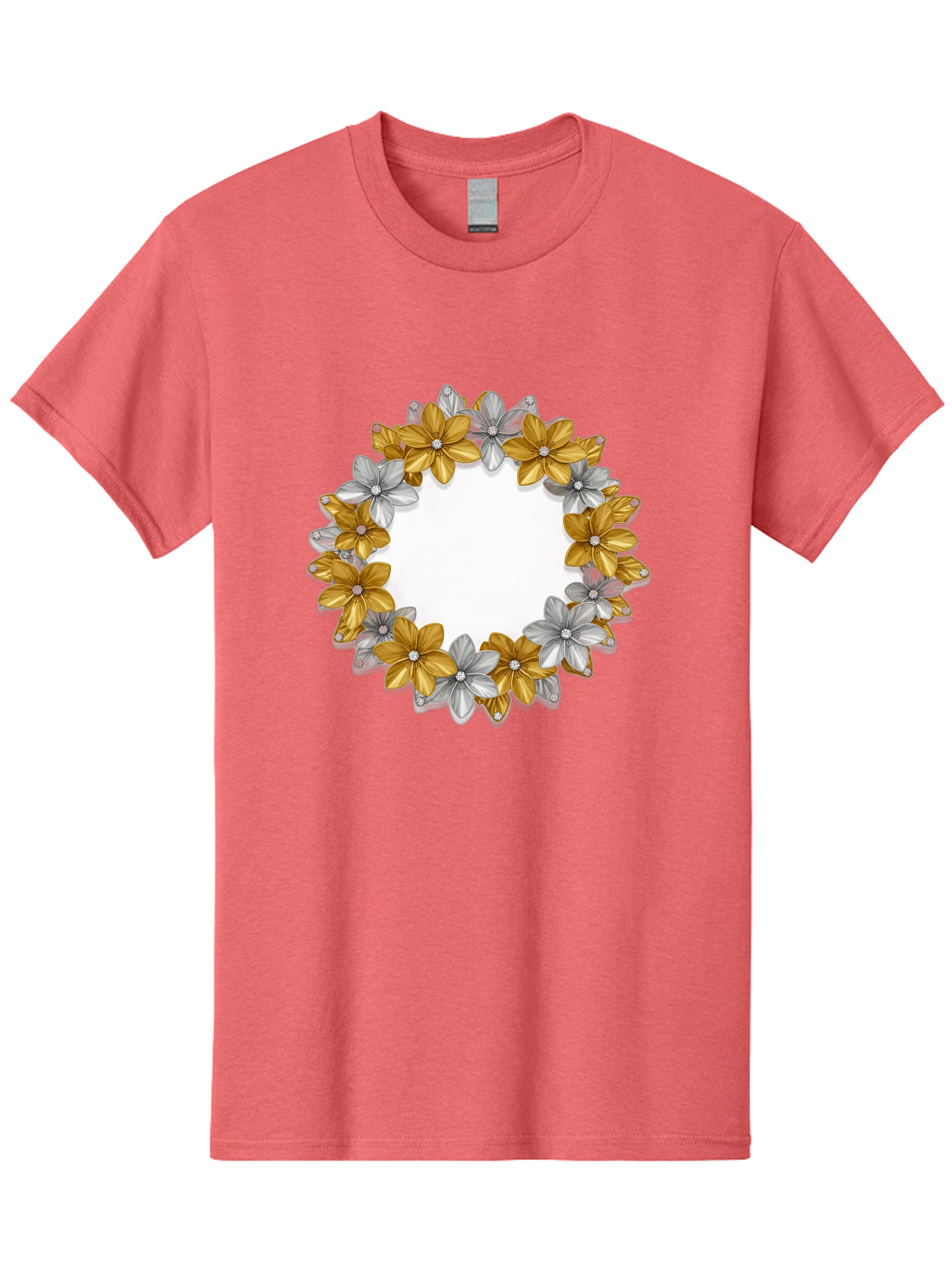 Gold-Silver-Flowers Men'S Graphic Tee, 100% Cotton, Comfortable Casual Summer Wear, Machine Washable, Vintage Camera, Old Camera, Antique Camera, Black Camera, Classic Photography, Photography Equipment, Nostalgic Device, Film Camera, Bai057