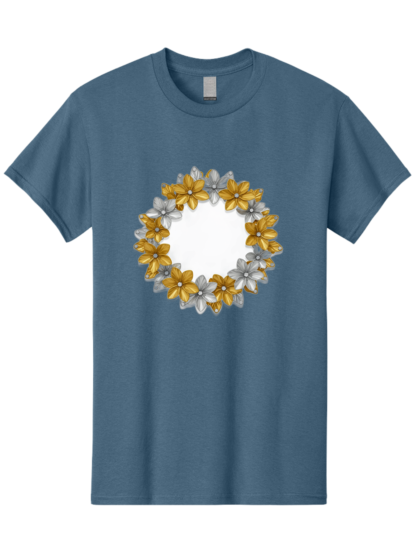 Gold-Silver-Flowers Men'S Graphic Tee, 100% Cotton, Comfortable Casual Summer Wear, Machine Washable, Vintage Camera, Old Camera, Antique Camera, Black Camera, Classic Photography, Photography Equipment, Nostalgic Device, Film Camera, Bai057