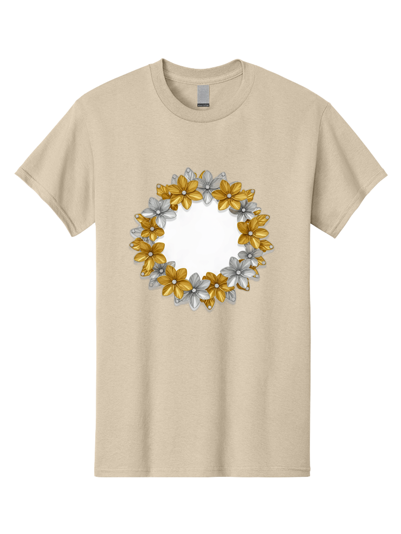 Gold-Silver-Flowers Men'S Graphic Tee, 100% Cotton, Comfortable Casual Summer Wear, Machine Washable, Vintage Camera, Old Camera, Antique Camera, Black Camera, Classic Photography, Photography Equipment, Nostalgic Device, Film Camera, Bai057