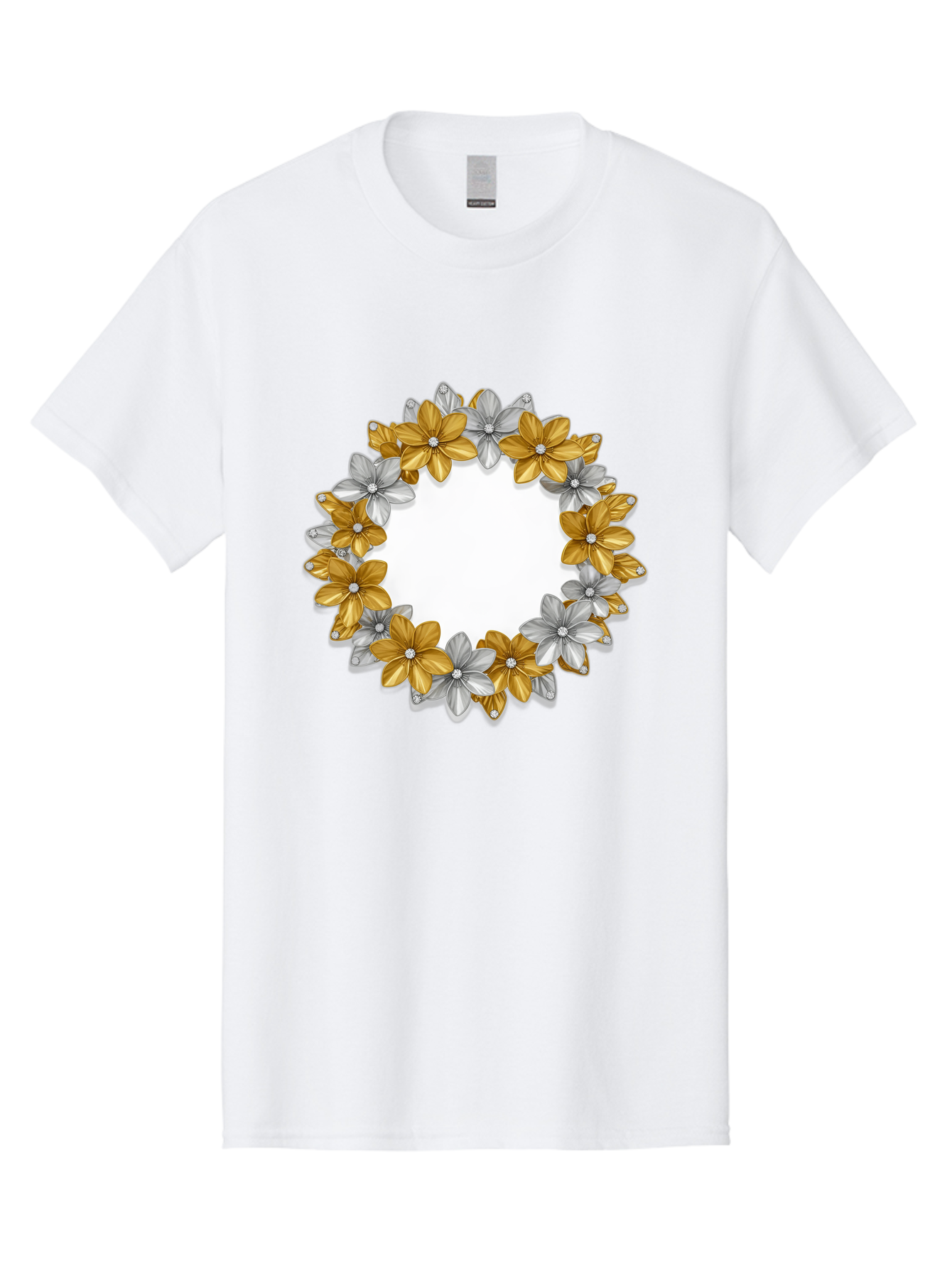 Gold-Silver-Flowers Men'S Graphic Tee, 100% Cotton, Comfortable Casual Summer Wear, Machine Washable, Vintage Camera, Old Camera, Antique Camera, Black Camera, Classic Photography, Photography Equipment, Nostalgic Device, Film Camera, Bai057