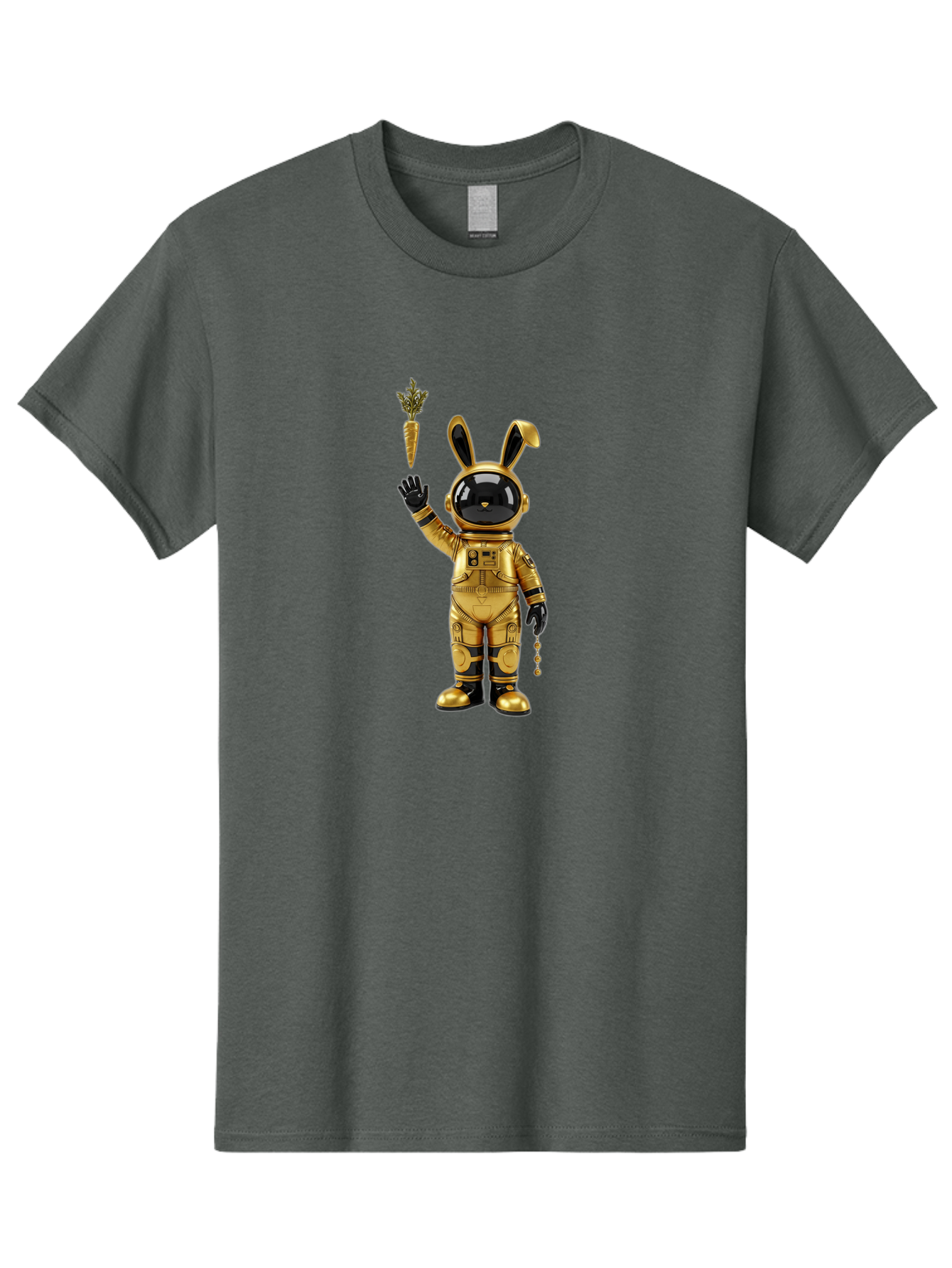 Gold-Space-Bunny Men'S Graphic Tee, 100% Cotton, Comfortable Casual Summer Wear, Machine Washable, Vintage Camera, Old Camera, Antique Camera, Black Camera, Classic Photography, Photography Equipment, Nostalgic Device, Film Camera, Camera Art Bai058