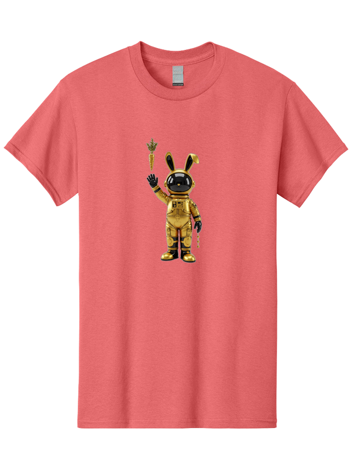 Gold-Space-Bunny Men'S Graphic Tee, 100% Cotton, Comfortable Casual Summer Wear, Machine Washable, Vintage Camera, Old Camera, Antique Camera, Black Camera, Classic Photography, Photography Equipment, Nostalgic Device, Film Camera, Camera Art Bai058
