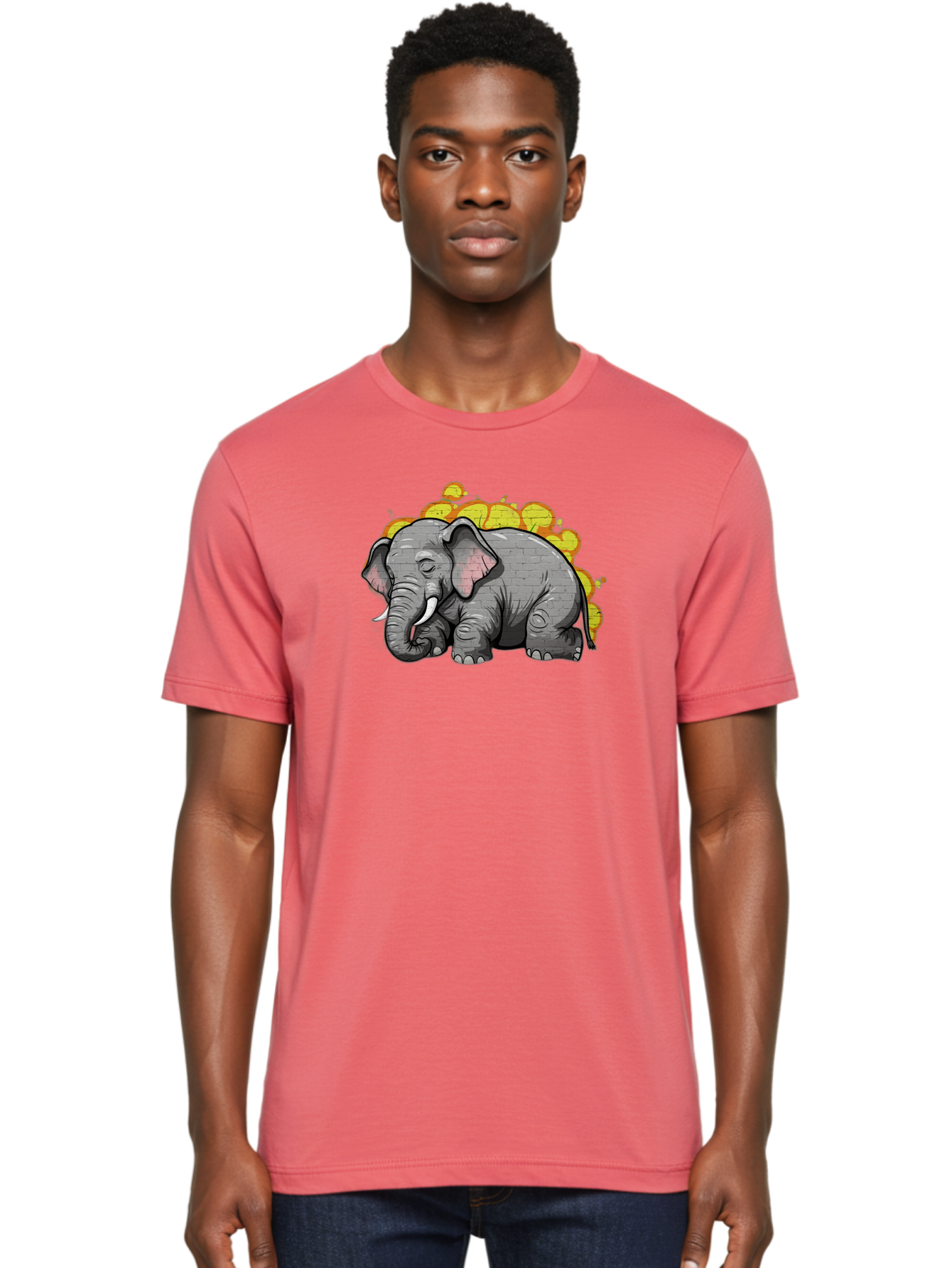 Graffiti-Elephant Men'S Graphic Tee, 100% Cotton, Comfortable Casual Summer Wear, Machine Washable, Vintage Camera, Old Camera, Antique Camera, Black Camera, Classic Photography, Photography Equipment, Nostalgic Device, Film Camera, Camera Art Bai062