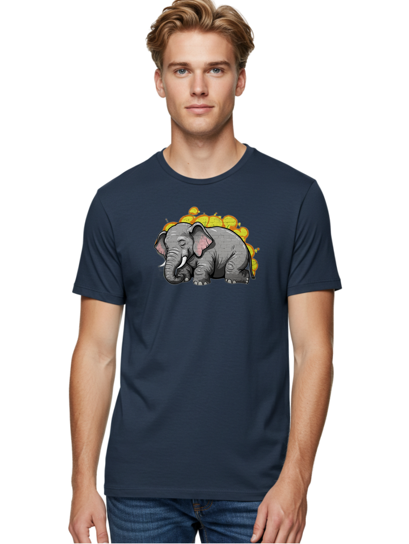 Graffiti-Elephant Men'S Graphic Tee, 100% Cotton, Comfortable Casual Summer Wear, Machine Washable, Vintage Camera, Old Camera, Antique Camera, Black Camera, Classic Photography, Photography Equipment, Nostalgic Device, Film Camera, Camera Art Bai062