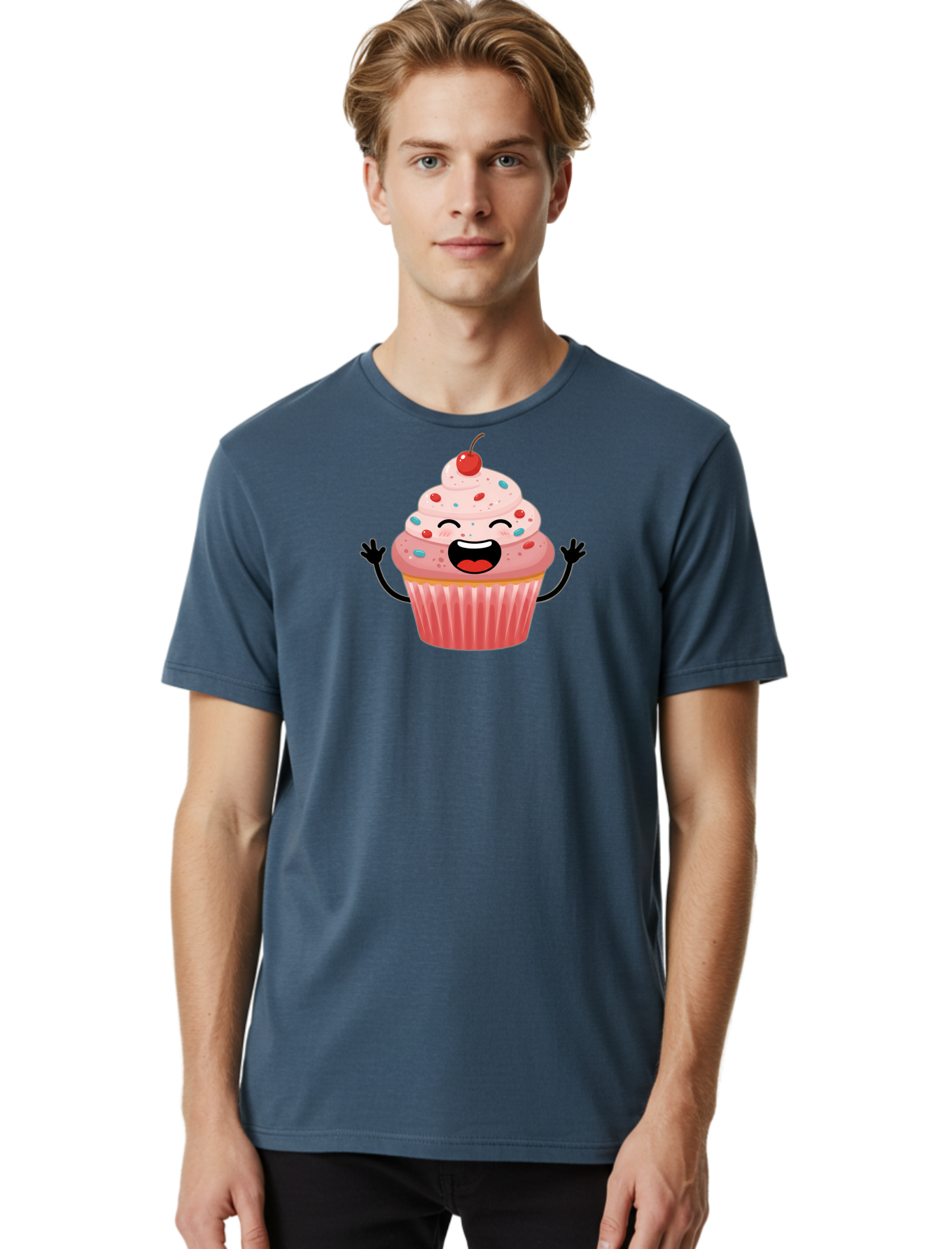 Happy-Cupcake Men'S Graphic Tee, 100% Cotton, Comfortable Casual Summer Wear, Machine Washable, Vintage Camera, Old Camera, Antique Camera, Black Camera, Classic Photography, Photography Equipment, Nostalgic Device, Film Camera, Camera Art Bai067