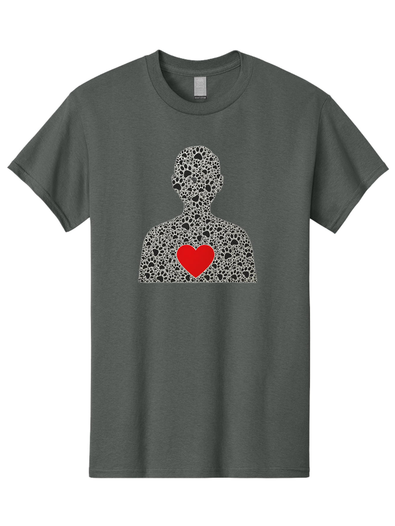 Heart-Man-Silhouette Men'S Graphic Tee, 100% Cotton, Comfortable Casual Summer Wear, Machine Washable, Vintage Camera, Old Camera, Antique Camera, Black Camera, Classic Photography, Photography Equipment, Nostalgic Device, Film Camera, Bai068