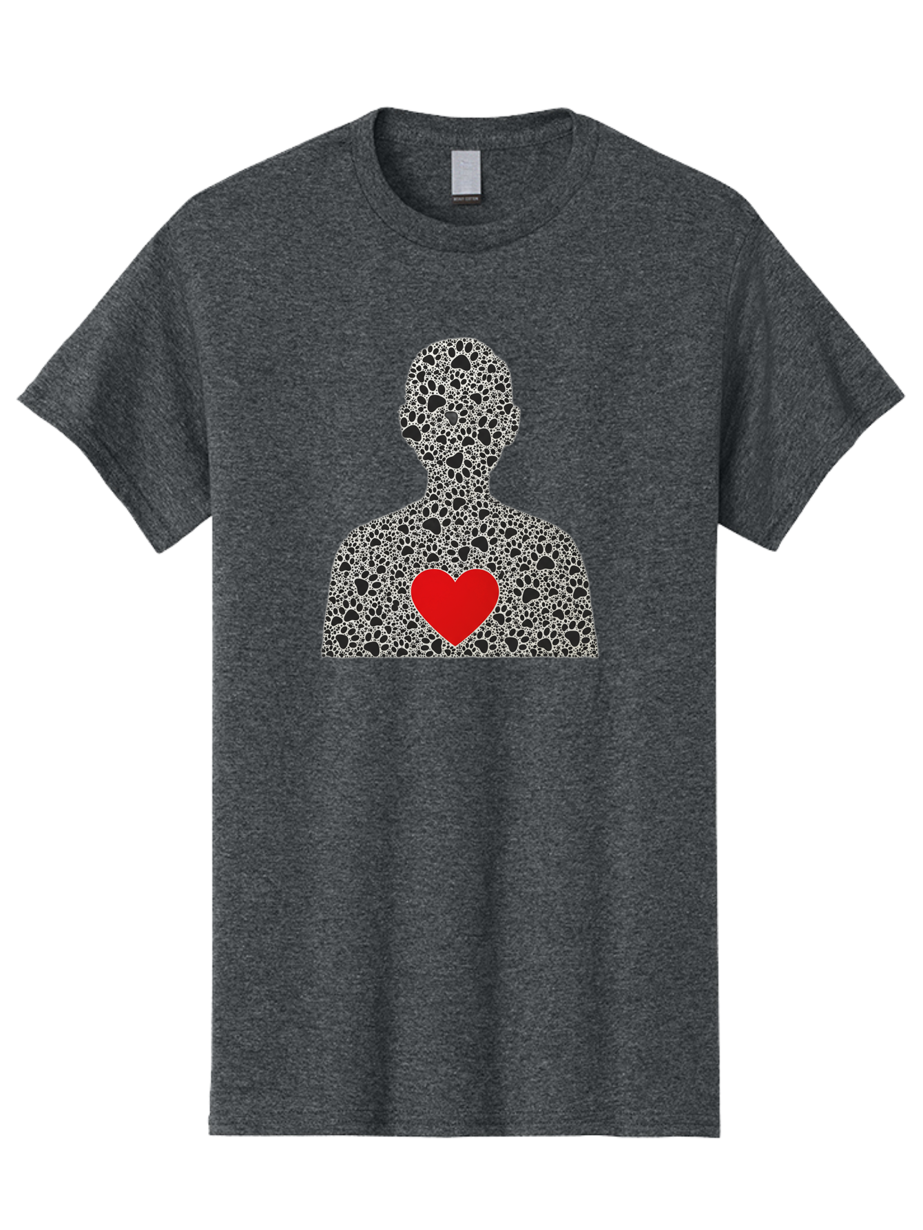 Heart-Man-Silhouette Men'S Graphic Tee, 100% Cotton, Comfortable Casual Summer Wear, Machine Washable, Vintage Camera, Old Camera, Antique Camera, Black Camera, Classic Photography, Photography Equipment, Nostalgic Device, Film Camera, Bai068