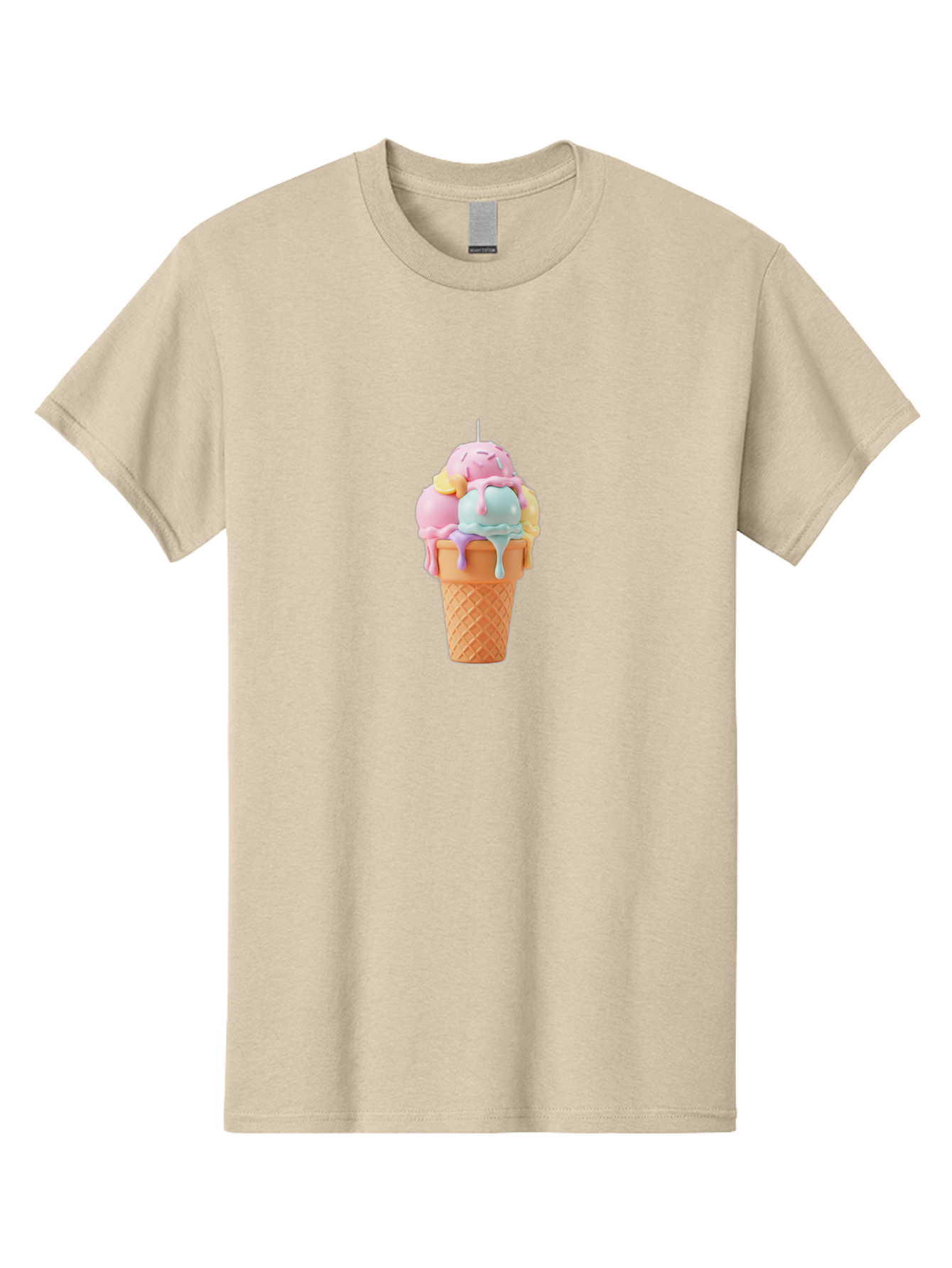 Ice-Cream-Cone Men'S Graphic Tee, 100% Cotton, Comfortable Casual Summer Wear, Machine Washable, Vintage Camera, Old Camera, Antique Camera, Black Camera, Classic Photography, Photography Equipment, Nostalgic Device, Film Camera, Camera Art Bai075