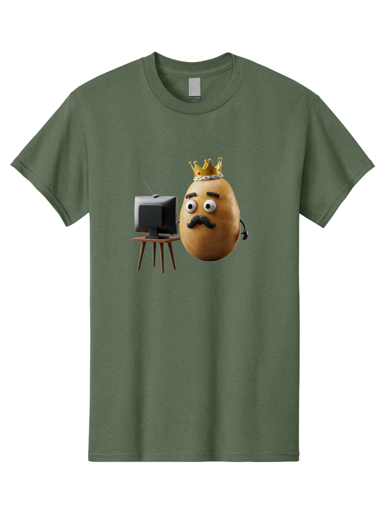 King-Potato Men'S Graphic Tee, 100% Cotton, Comfortable Casual Summer Wear, Machine Washable, Vintage Camera, Old Camera, Antique Camera, Black Camera, Classic Photography, Photography Equipment, Nostalgic Device, Film Camera, Camera Art Bai080
