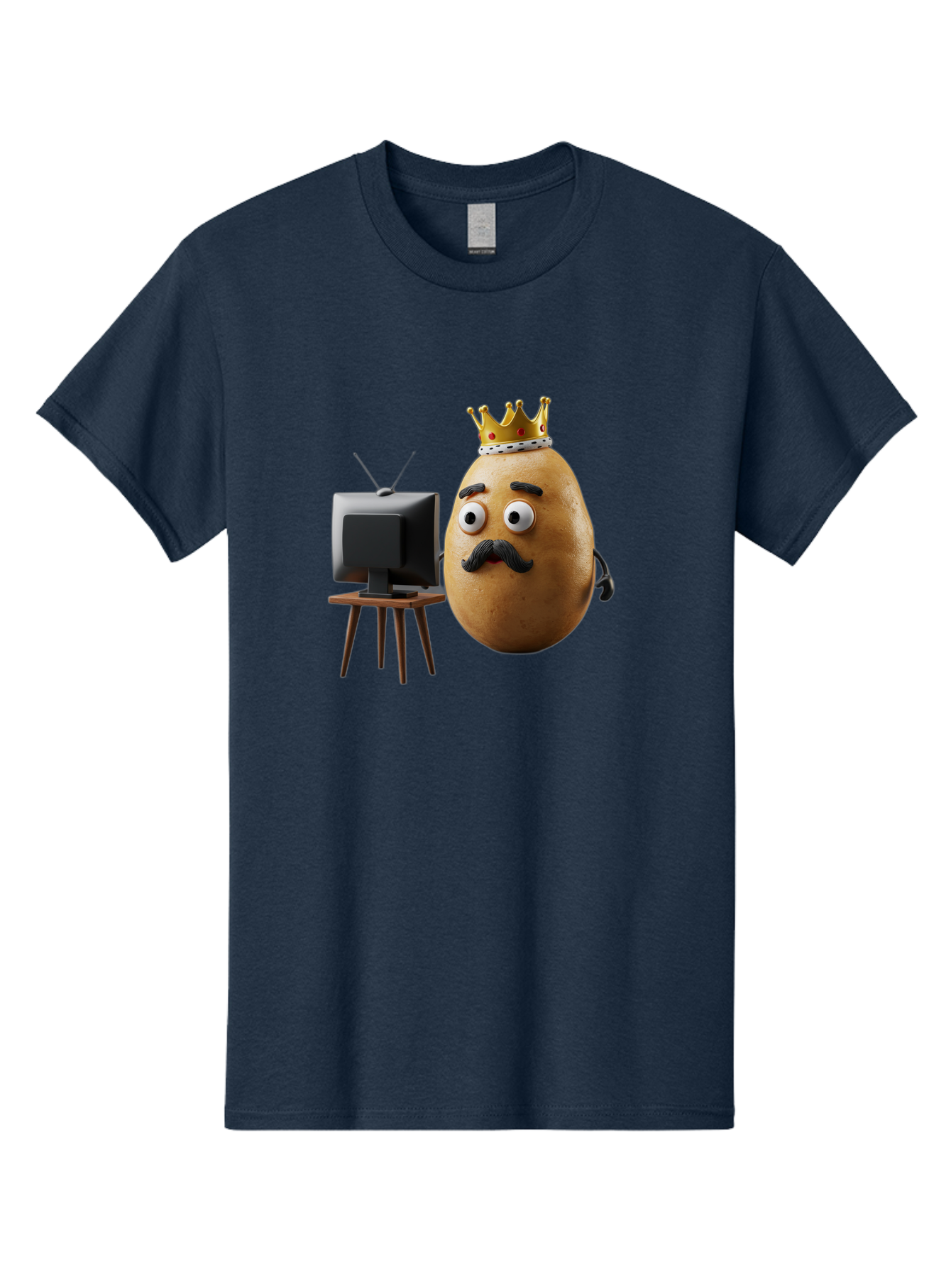 King-Potato Men'S Graphic Tee, 100% Cotton, Comfortable Casual Summer Wear, Machine Washable, Vintage Camera, Old Camera, Antique Camera, Black Camera, Classic Photography, Photography Equipment, Nostalgic Device, Film Camera, Camera Art Bai080