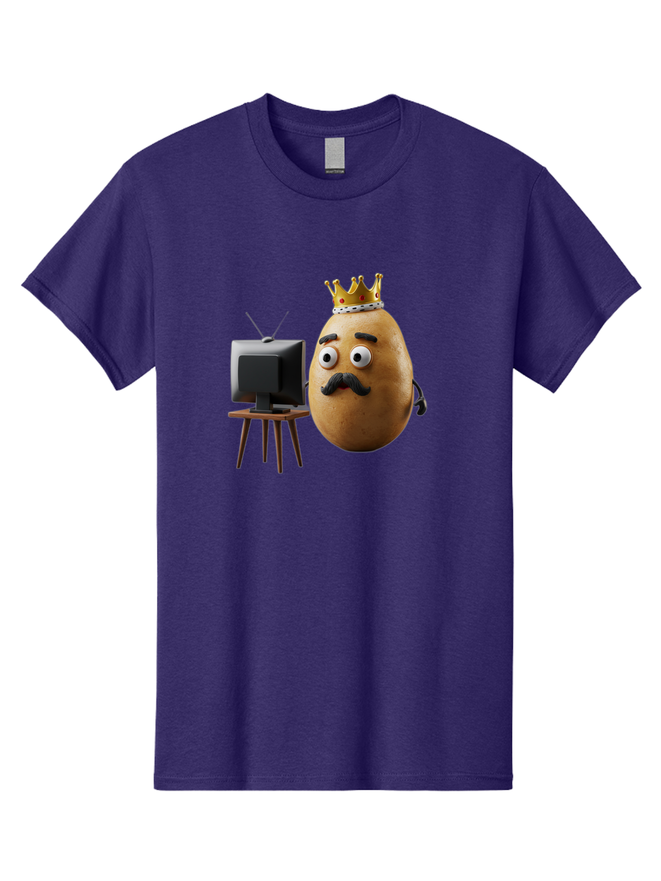 King-Potato Men'S Graphic Tee, 100% Cotton, Comfortable Casual Summer Wear, Machine Washable, Vintage Camera, Old Camera, Antique Camera, Black Camera, Classic Photography, Photography Equipment, Nostalgic Device, Film Camera, Camera Art Bai080