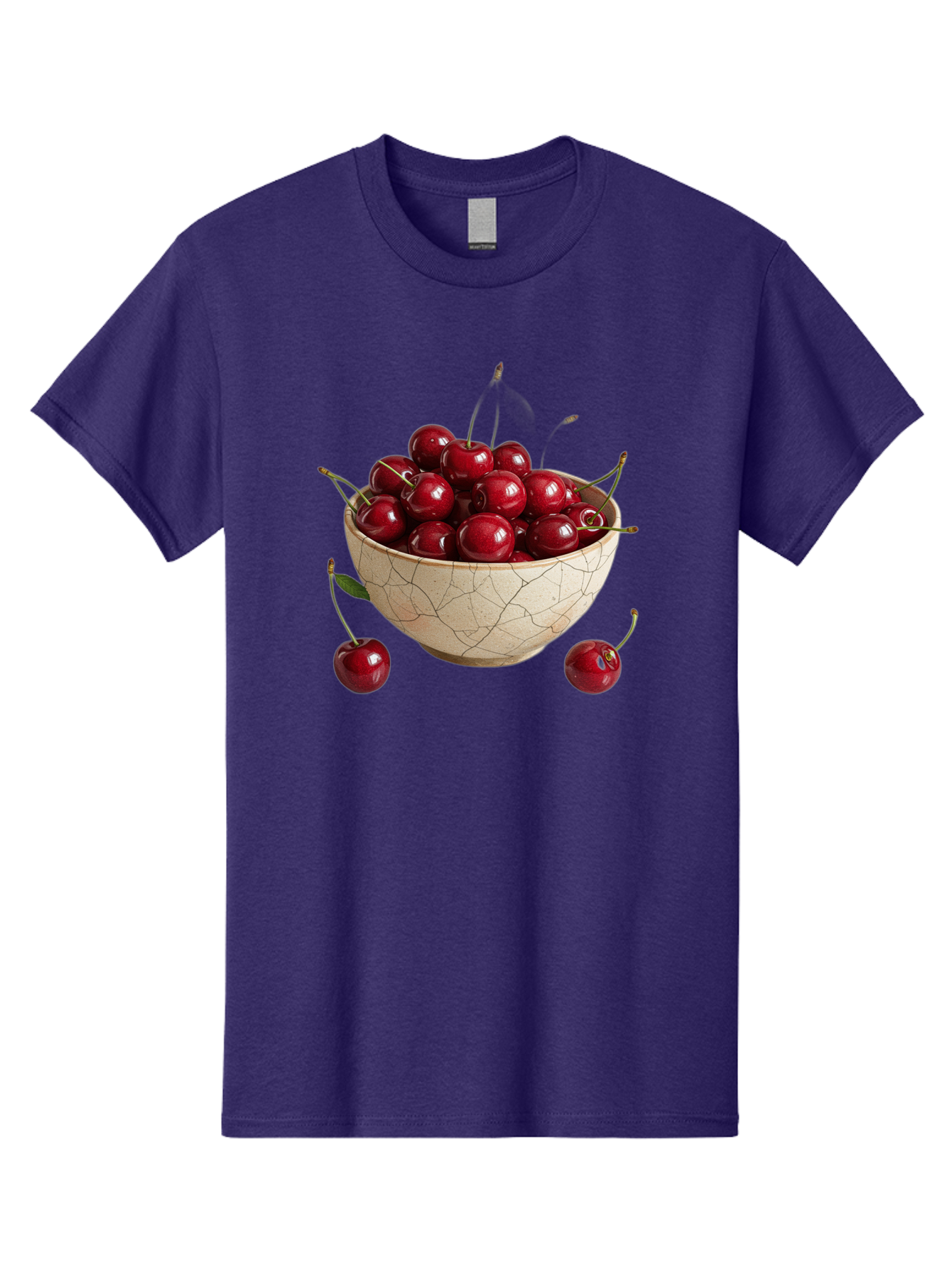 Kintsugi-Bowl-Of-Cherries Men'S Graphic Tee, 100% Cotton, Comfortable Casual Summer Wear, Machine Washable, Vintage Camera, Old Camera, Antique Camera, Black Camera, Classic Photography, Photography Equipment, Nostalgic Device, Film Camera, Bai081