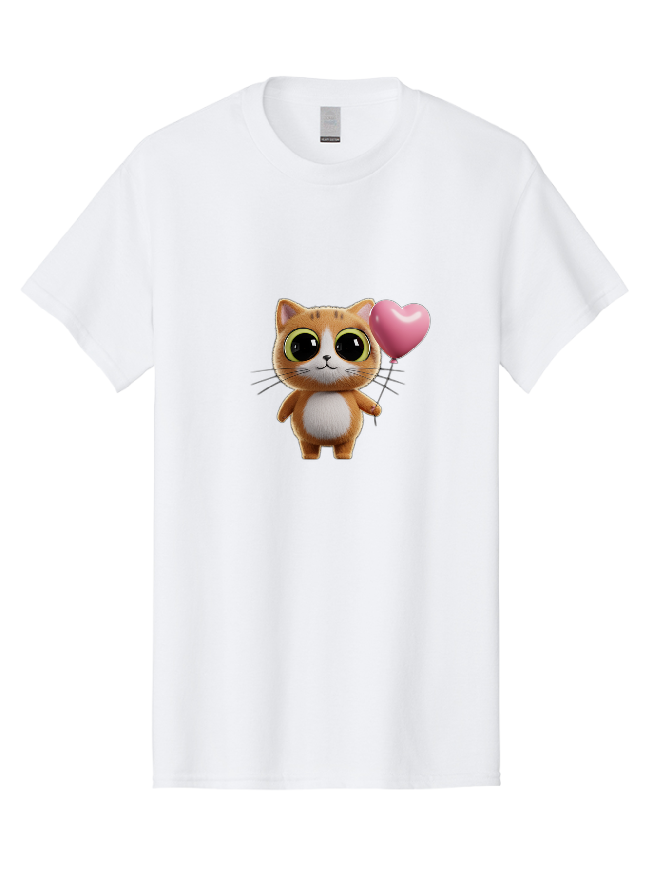 Kitty-With-Heart-Balloon Men'S Graphic Tee, 100% Cotton, Comfortable Casual Summer Wear, Machine Washable, Vintage Camera, Old Camera, Antique Camera, Black Camera, Classic Photography, Photography Equipment, Nostalgic Device, Film Camera, Bai083