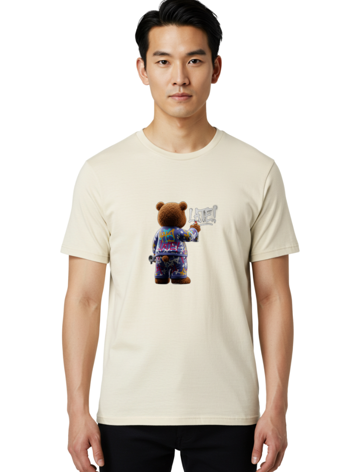 Late Men'S Graphic Tee, 100% Cotton, Comfortable Casual Summer Wear, Machine Washable, Vintage Camera, Old Camera, Antique Camera, Black Camera, Classic Photography, Photography Equipment, Nostalgic Device, Film Camera, Camera Art Bai086