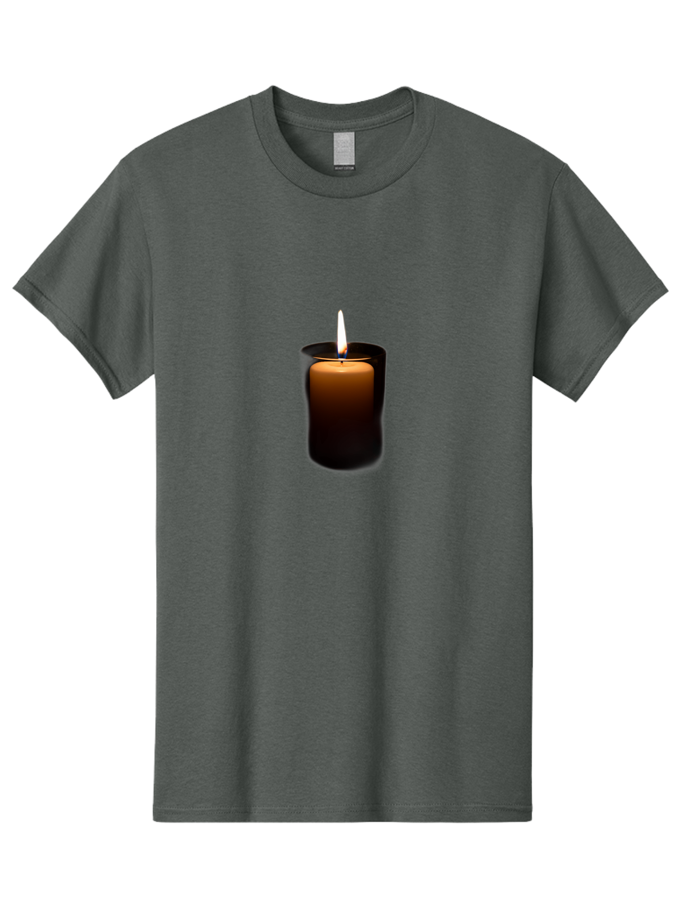 Lit-Candle-4 Men'S Graphic Tee, 100% Cotton, Comfortable Casual Summer Wear, Machine Washable, Vintage Camera, Old Camera, Antique Camera, Black Camera, Classic Photography, Photography Equipment, Nostalgic Device, Film Camera, Camera Art Bai094