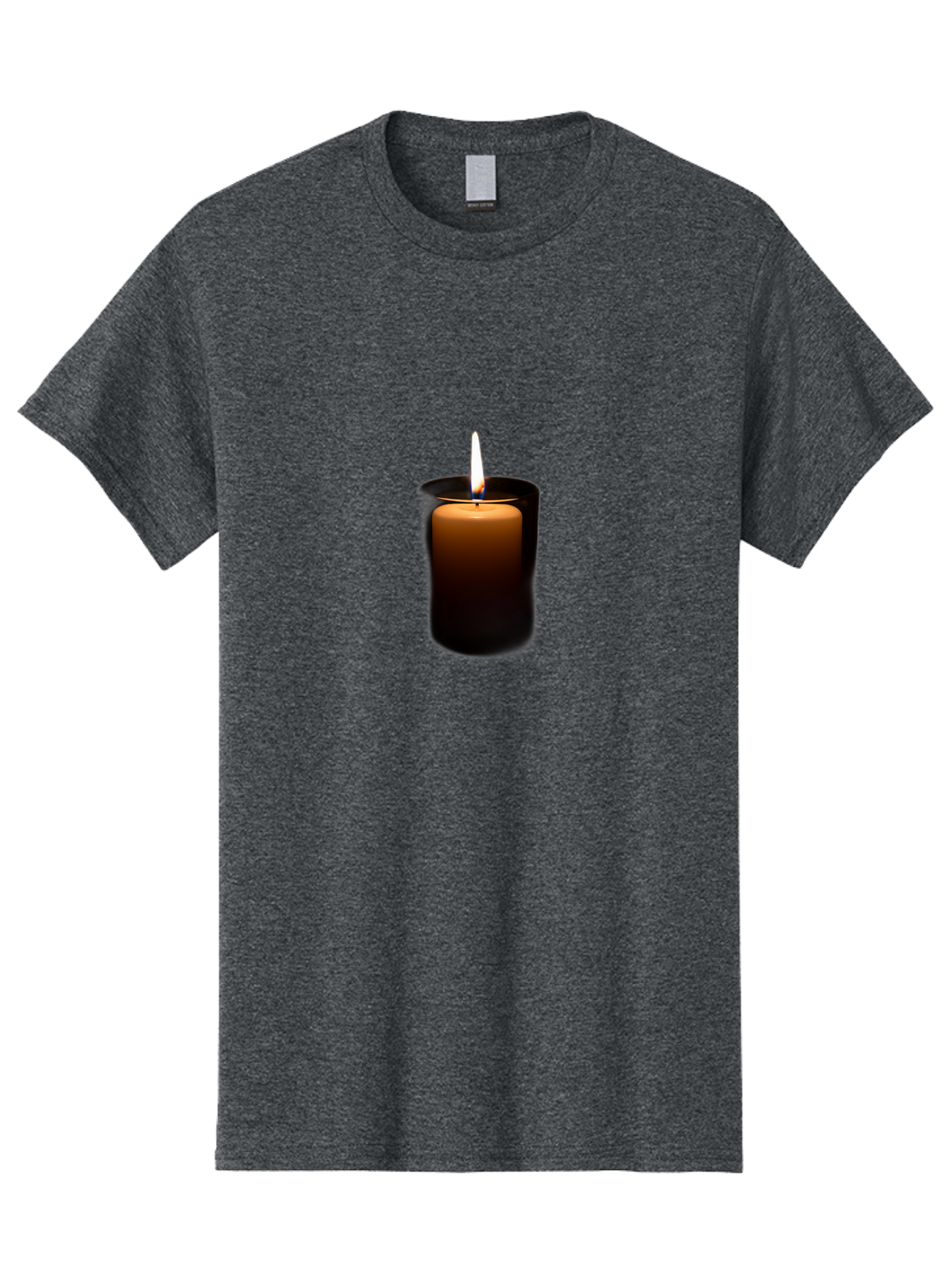 Lit-Candle-4 Men'S Graphic Tee, 100% Cotton, Comfortable Casual Summer Wear, Machine Washable, Vintage Camera, Old Camera, Antique Camera, Black Camera, Classic Photography, Photography Equipment, Nostalgic Device, Film Camera, Camera Art Bai094