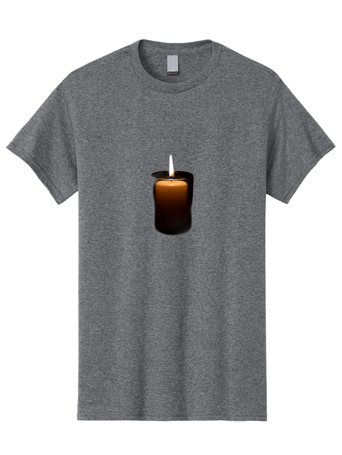Lit-Candle-4 Men'S Graphic Tee, 100% Cotton, Comfortable Casual Summer Wear, Machine Washable, Vintage Camera, Old Camera, Antique Camera, Black Camera, Classic Photography, Photography Equipment, Nostalgic Device, Film Camera, Camera Art Bai094