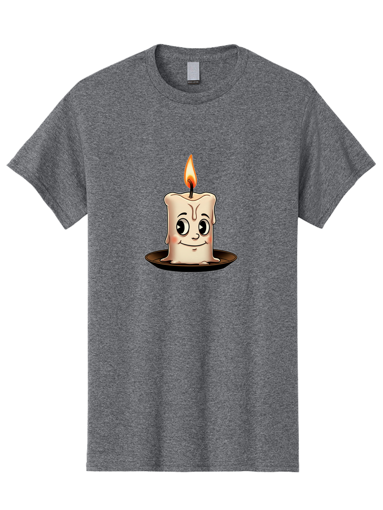 Lit-Candle-Character Men'S Graphic Tee, 100% Cotton, Comfortable Casual Summer Wear, Machine Washable, Vintage Camera, Old Camera, Antique Camera, Black Camera, Classic Photography, Photography Equipment, Nostalgic Device, Film Camera, Bai100