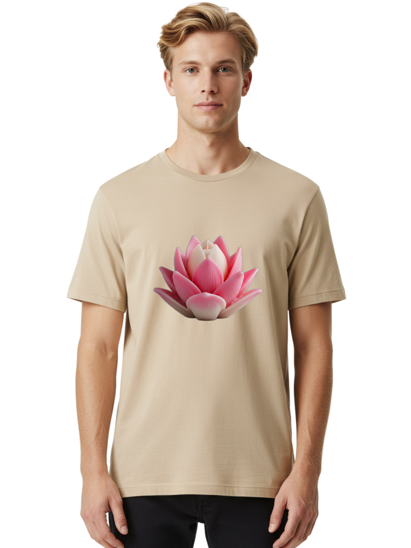 Lotus-Flower Men'S Graphic Tee, 100% Cotton, Comfortable Casual Summer Wear, Machine Washable, Vintage Camera, Old Camera, Antique Camera, Black Camera, Classic Photography, Photography Equipment, Nostalgic Device, Film Camera, Camera Art Bai103