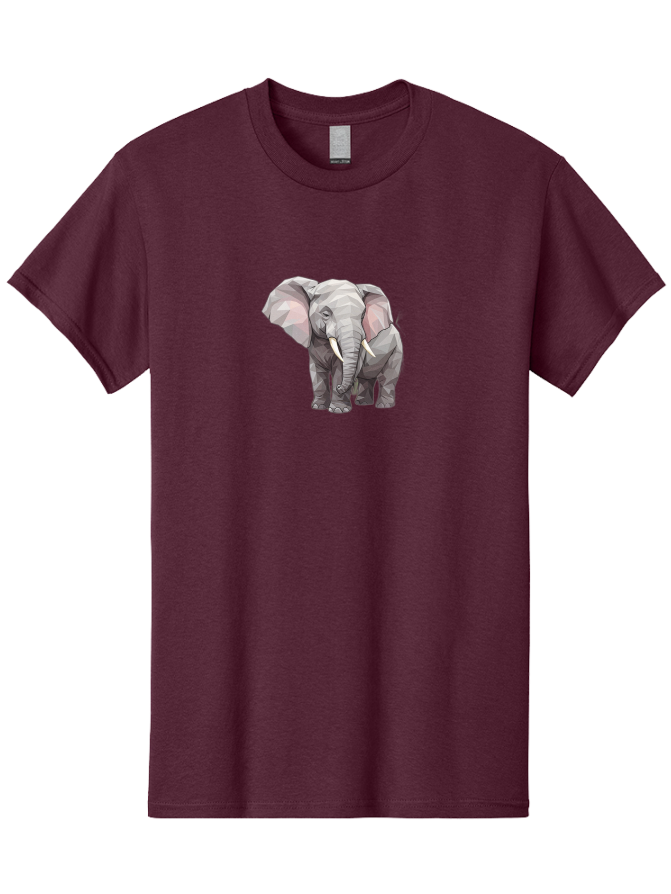 Low-Poly-Elephant Men'S Graphic Tee, 100% Cotton, Comfortable Casual Summer Wear, Machine Washable, Vintage Camera, Old Camera, Antique Camera, Black Camera, Classic Photography, Photography Equipment, Nostalgic Device, Film Camera, Camera Art Bai107