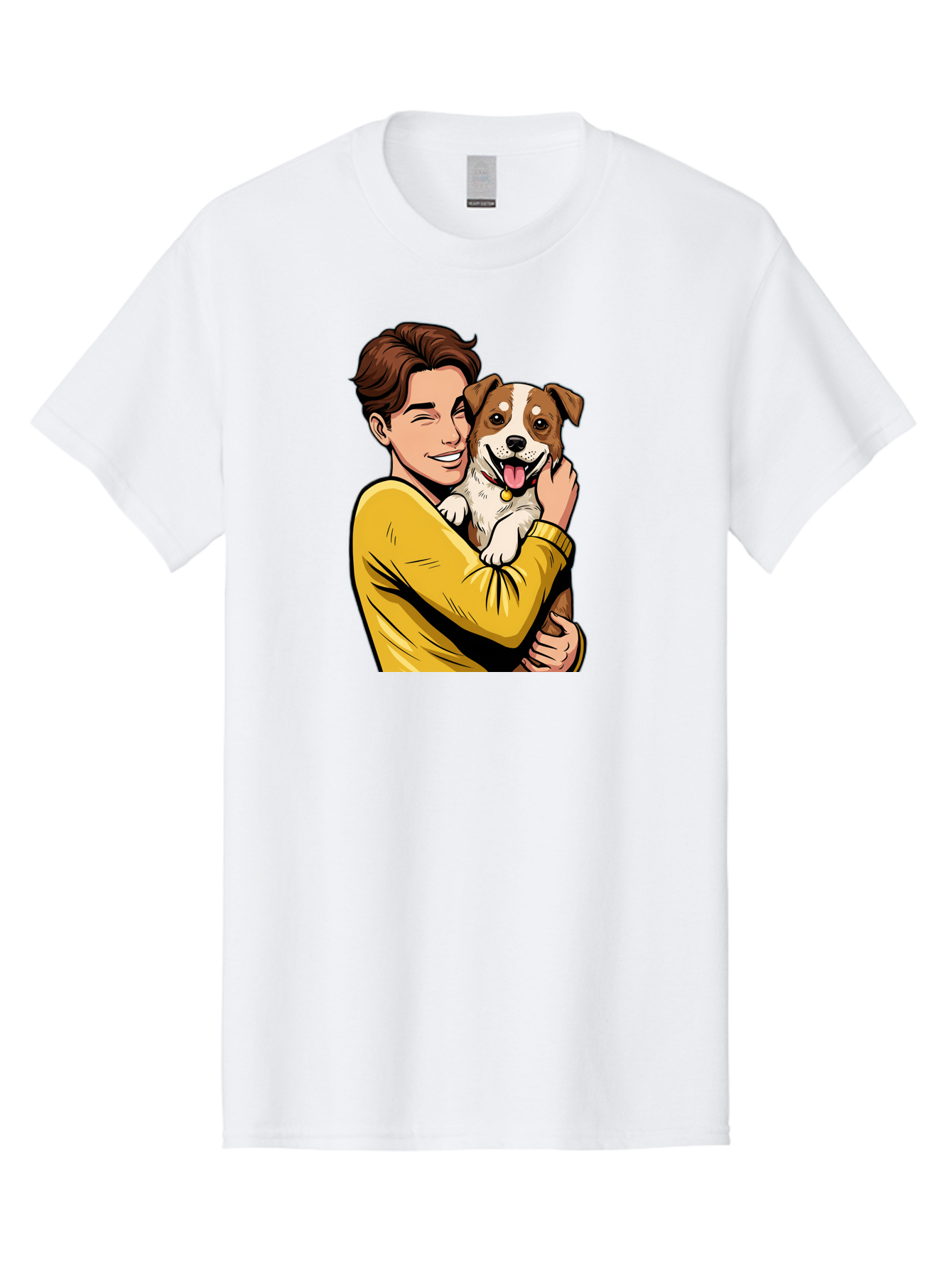 Man-And-Dog Men'S Graphic Tee, 100% Cotton, Comfortable Casual Summer Wear, Machine Washable, Vintage Camera, Old Camera, Antique Camera, Black Camera, Classic Photography, Photography Equipment, Nostalgic Device, Film Camera, Camera Art Bai109