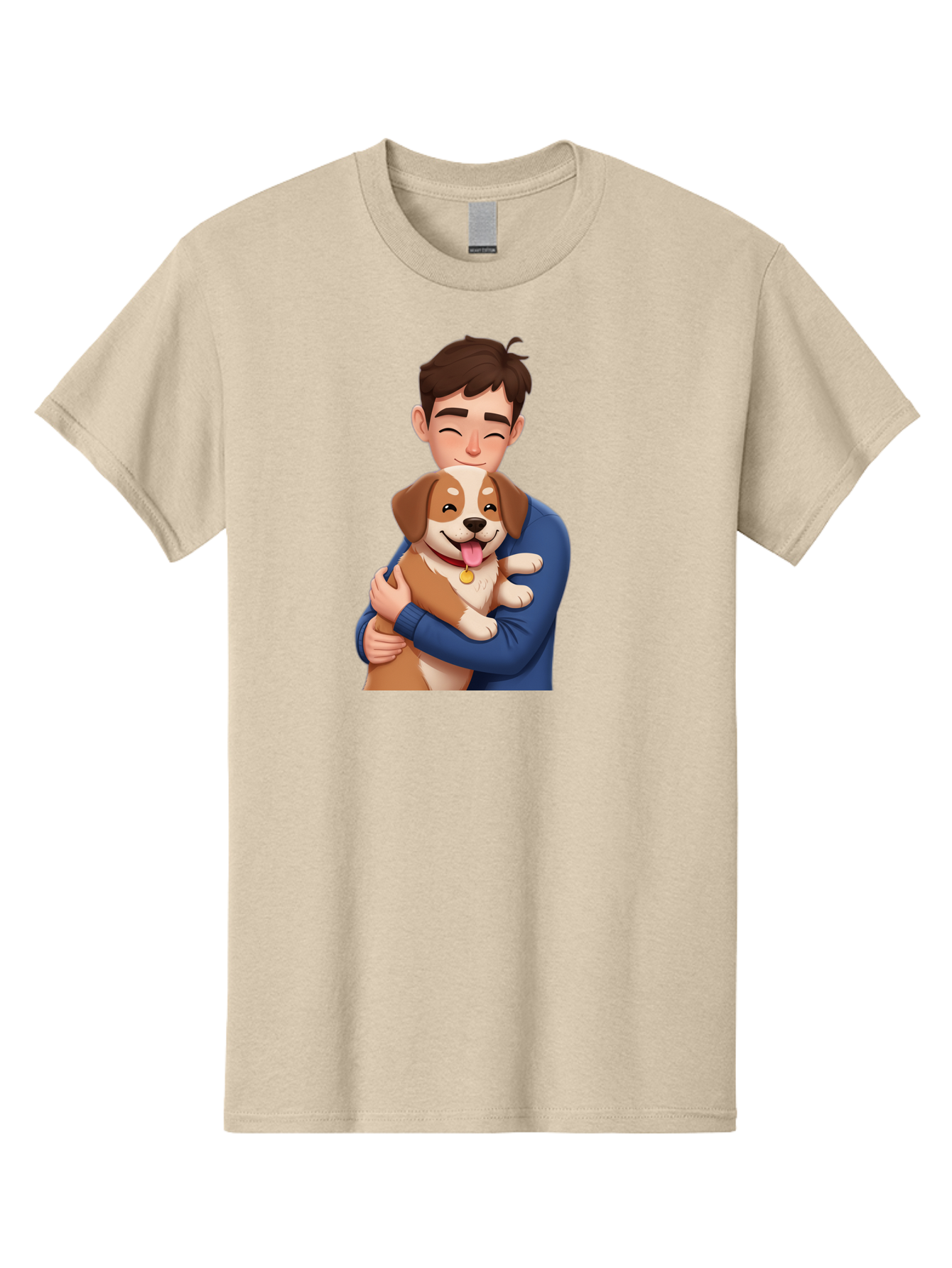 Man-Holding-Dog Men'S Graphic Tee, 100% Cotton, Comfortable Casual Summer Wear, Machine Washable, Vintage Camera, Old Camera, Antique Camera, Black Camera, Classic Photography, Photography Equipment, Nostalgic Device, Film Camera, Camera Art Bai110