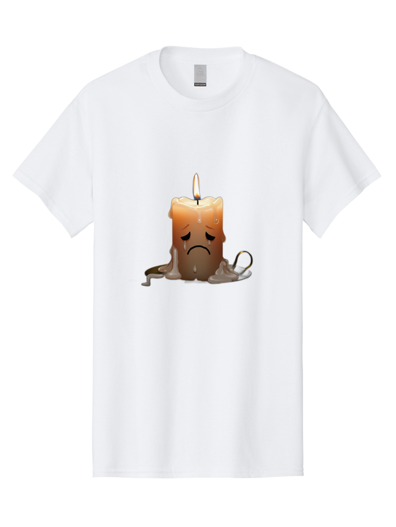 Melting-Candle-Emoji Men'S Graphic Tee, 100% Cotton, Comfortable Casual Summer Wear, Machine Washable, Vintage Camera, Old Camera, Antique Camera, Black Camera, Classic Photography, Photography Equipment, Nostalgic Device, Film Camera, Bai127