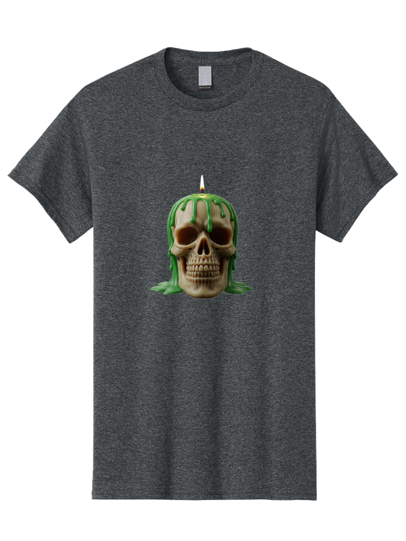 Melting-Skull-Candle Men'S Graphic Tee, 100% Cotton, Comfortable Casual Summer Wear, Machine Washable, Vintage Camera, Old Camera, Antique Camera, Black Camera, Classic Photography, Photography Equipment, Nostalgic Device, Film Camera, Bai129