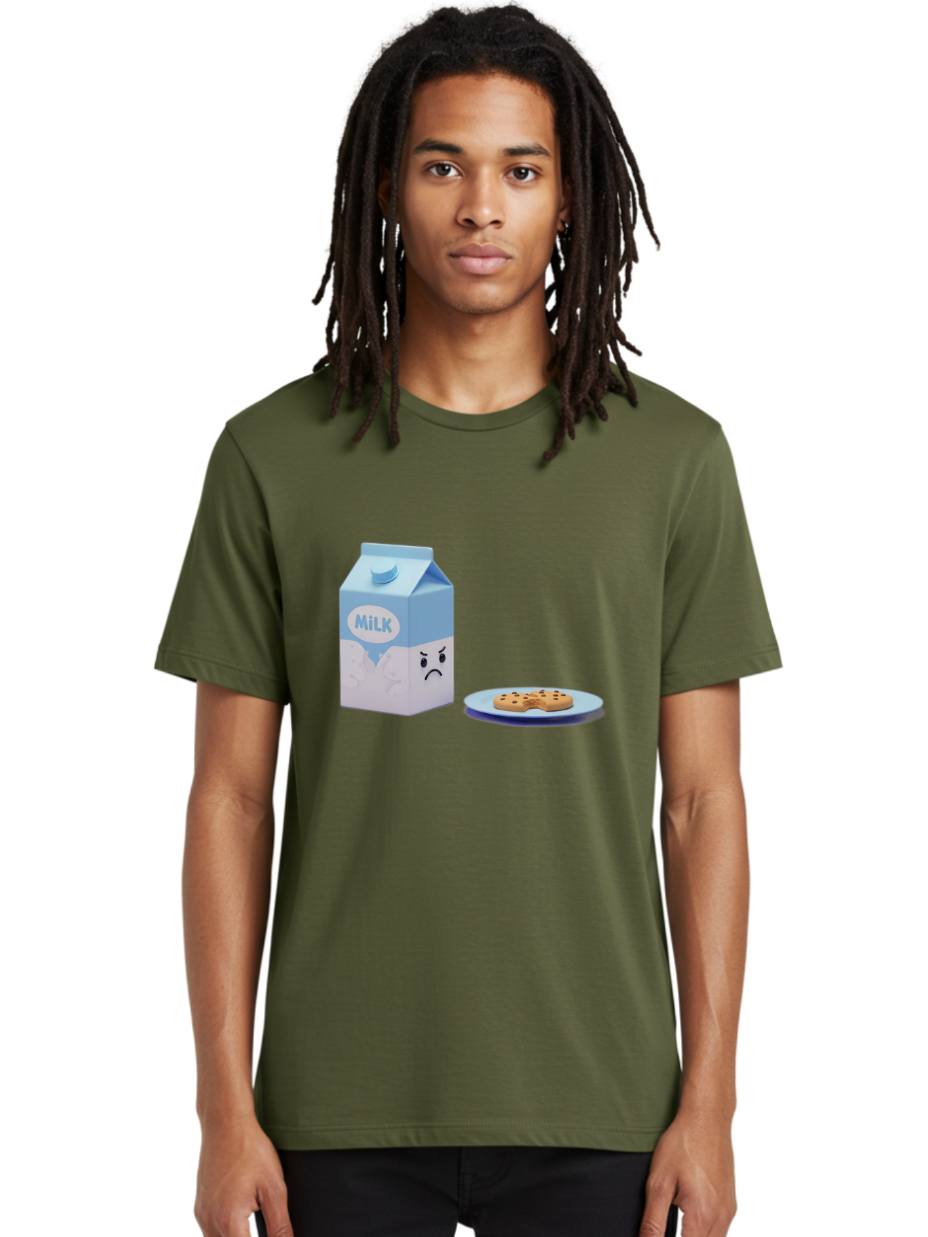 Milk-1 Men'S Graphic Tee, 100% Cotton, Comfortable Casual Summer Wear, Machine Washable, Vintage Camera, Old Camera, Antique Camera, Black Camera, Classic Photography, Photography Equipment, Nostalgic Device, Film Camera, Camera Art Bai132